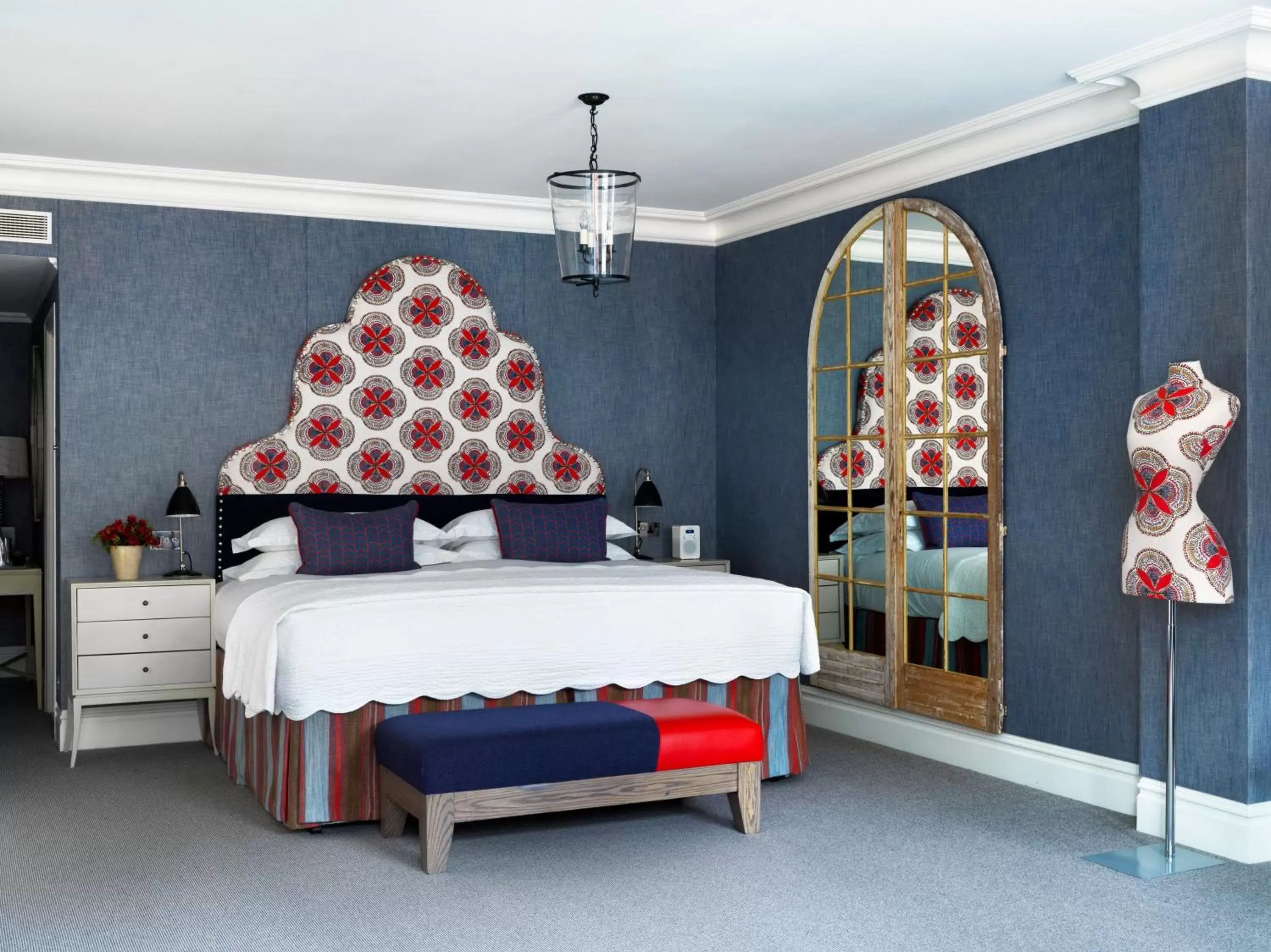 Bed in The Soho Hotel, Firmdale Hotels