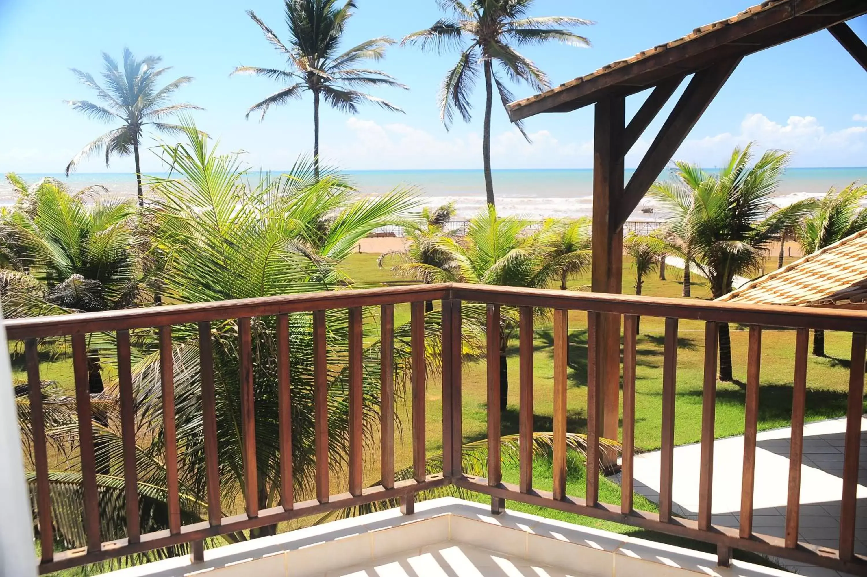 Balcony/Terrace, Pool View in Makai Resort All Inclusive Convention Aracaju