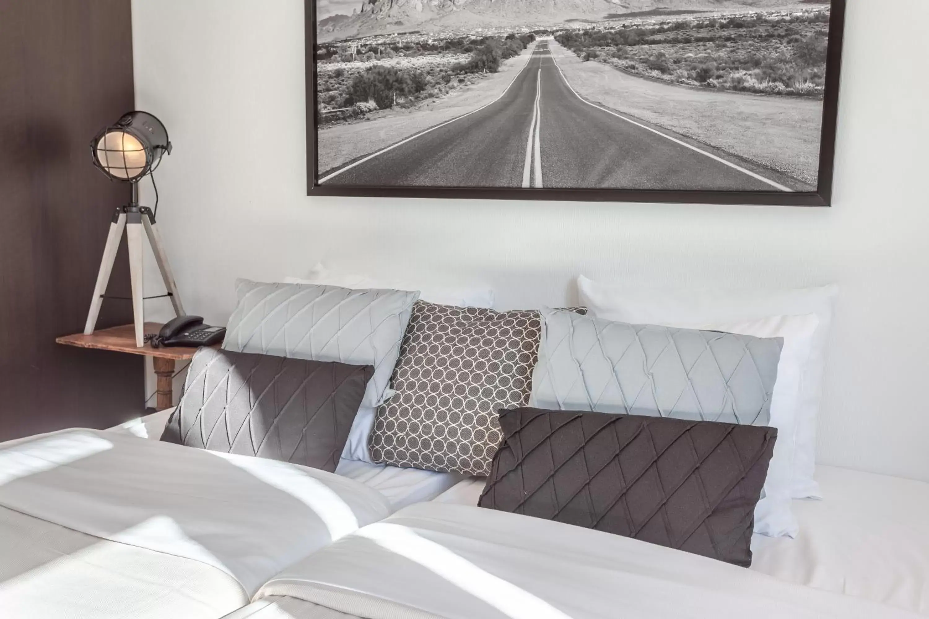 Decorative detail, Bed in Hajé Hotel Joure