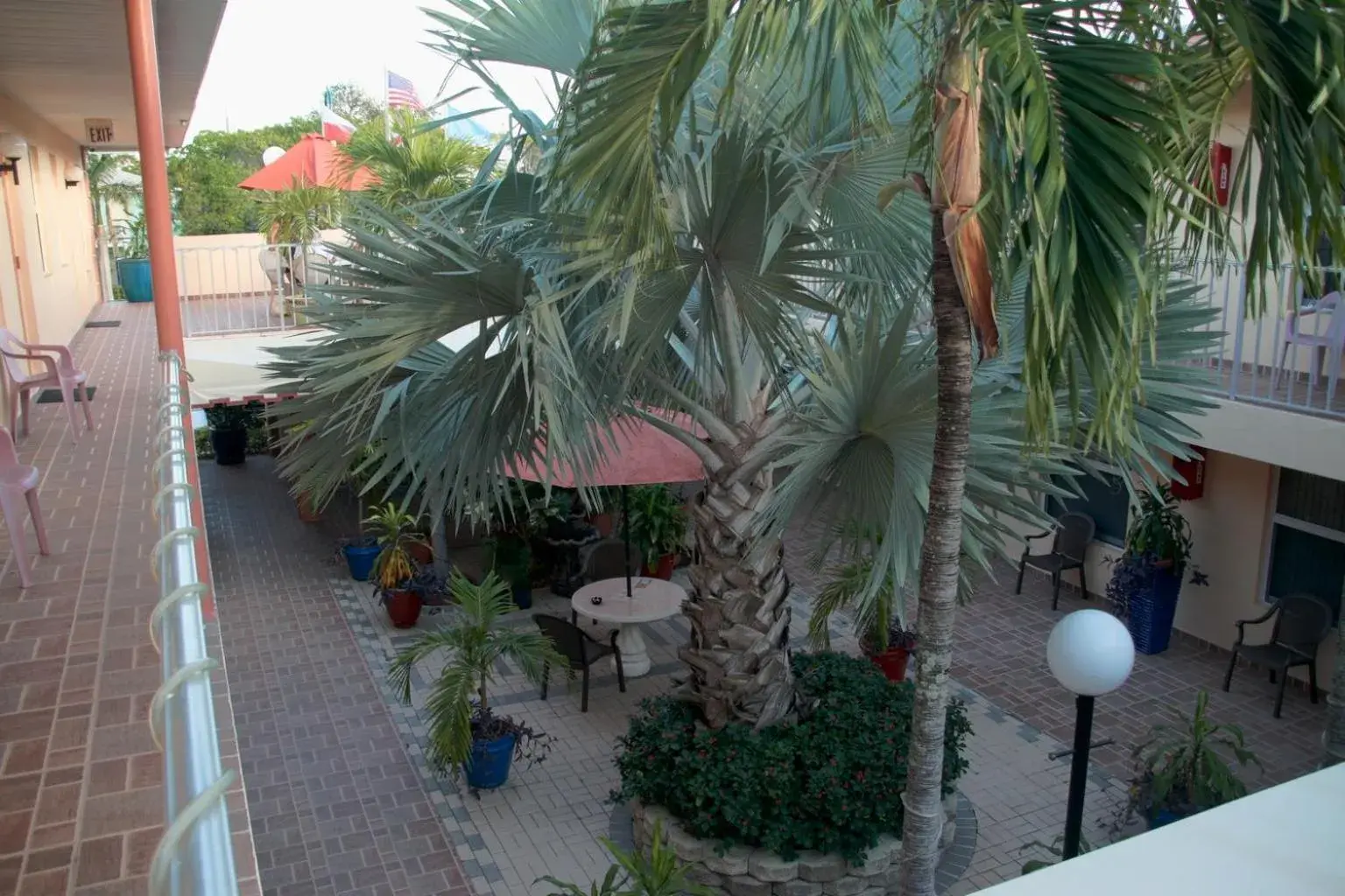 Garden in Lago Mar Motel and Apartments