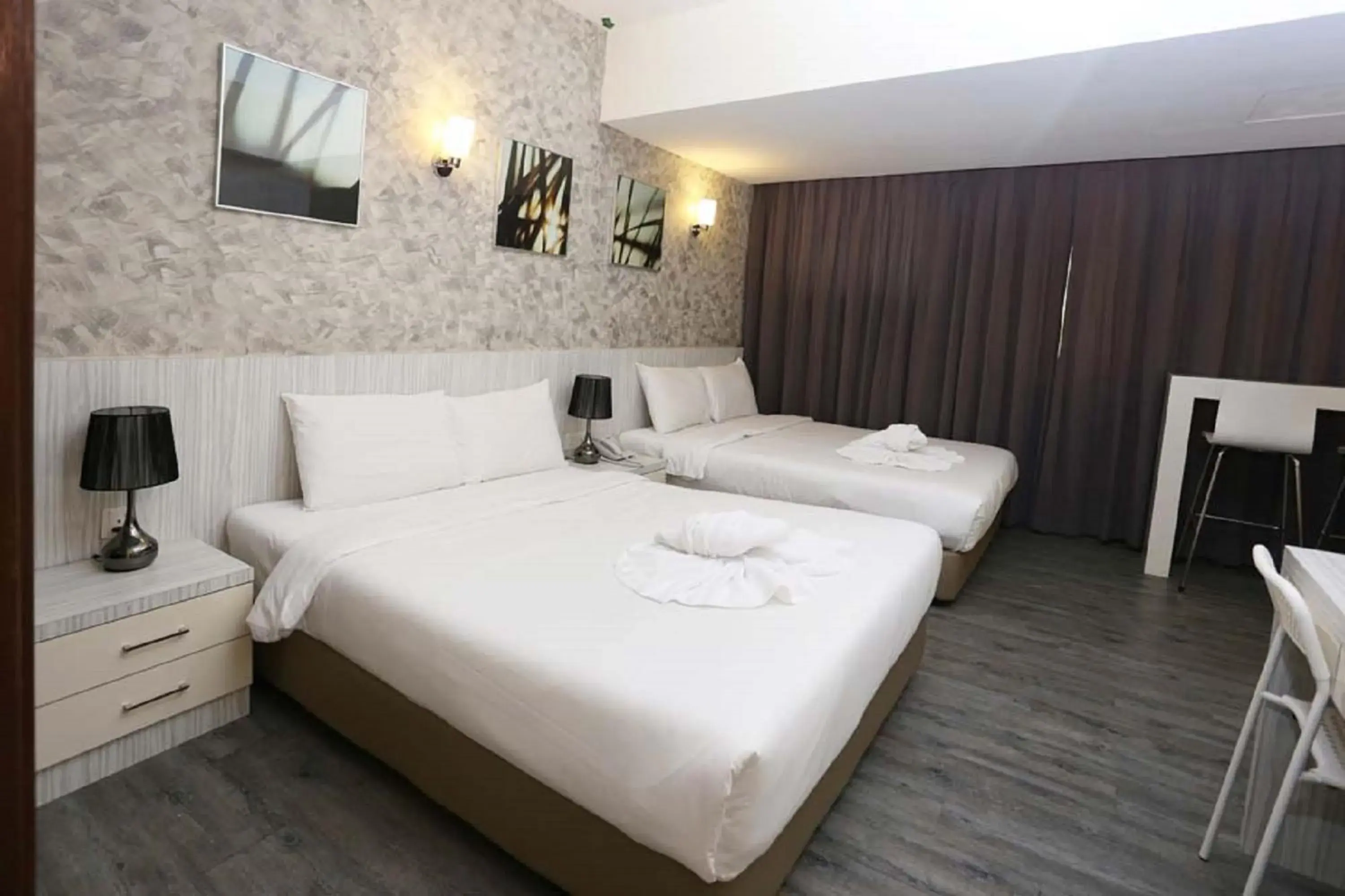 Bed in Hotel Westree KL Sentral