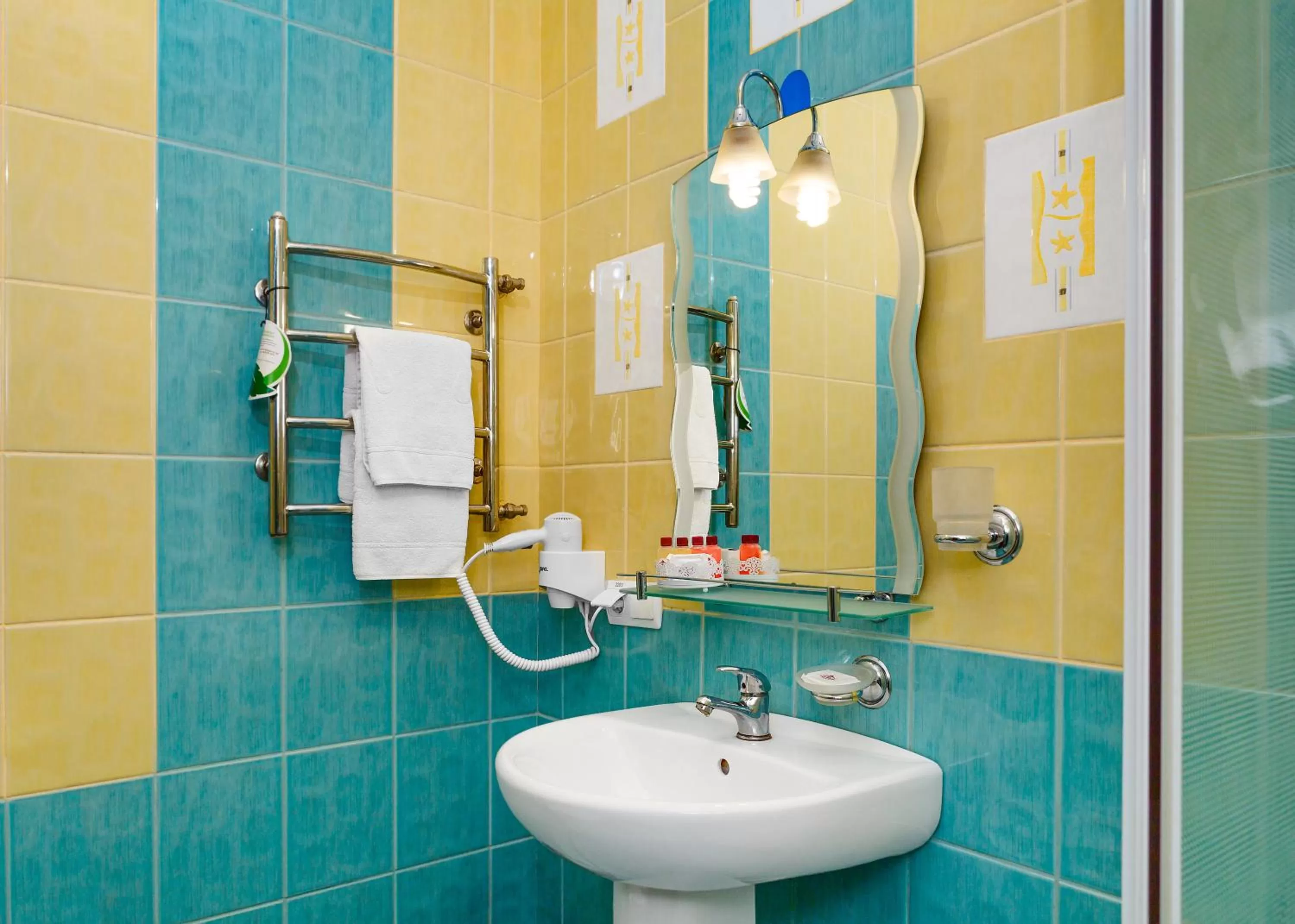 Bathroom in Lermontovskiy Hotel