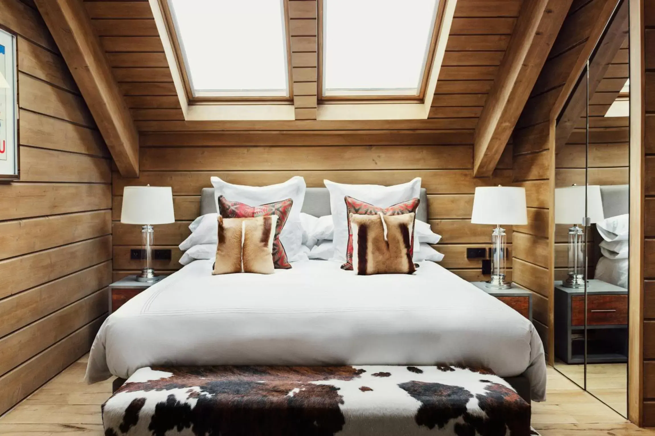 Bed in El Lodge, Ski & Spa
