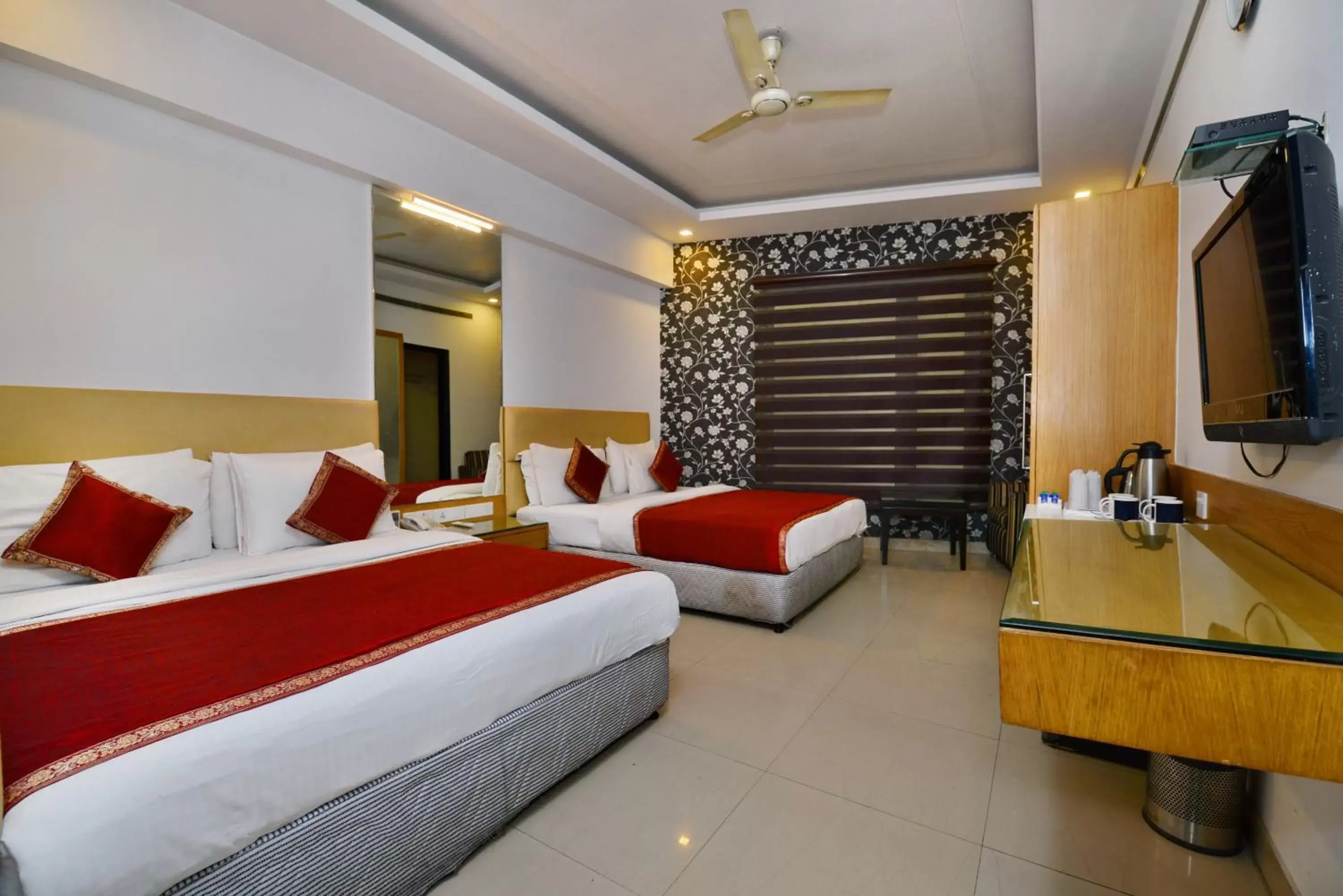 Bed in Hotel Krishna - By RCG Hotels