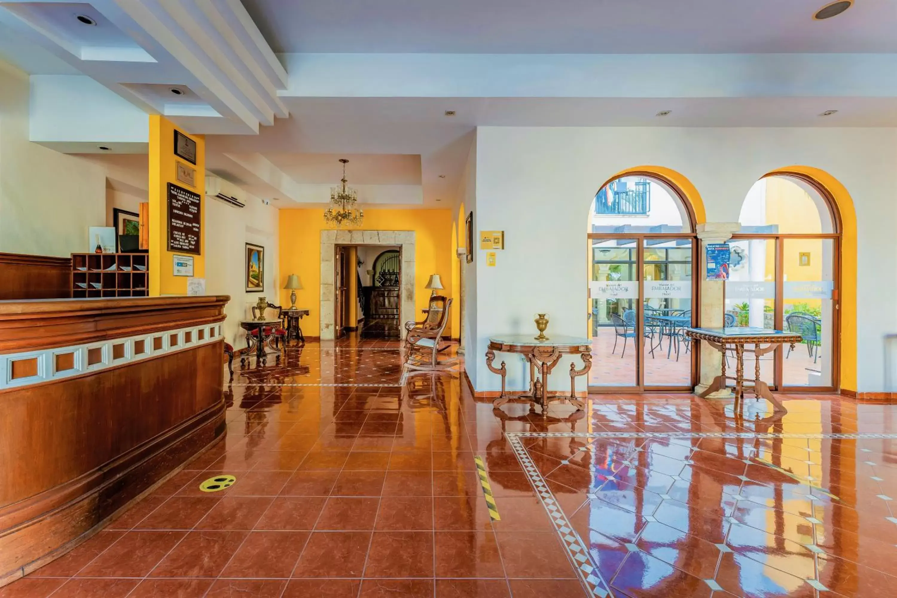 Lobby or reception in Maison del Embajador