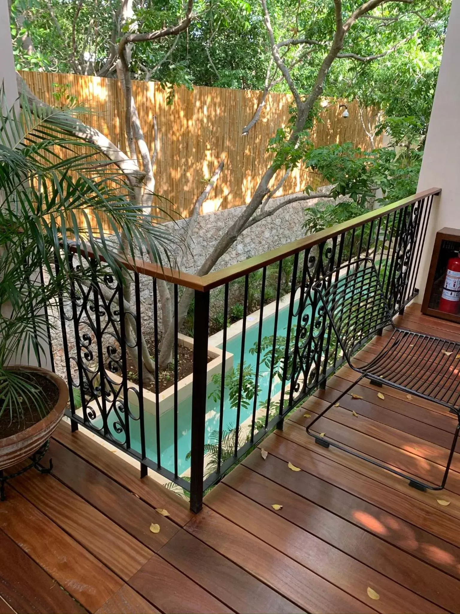 Balcony/Terrace, Pool View in TreeHouse Boutique Hotel, an adults only boutique hotel