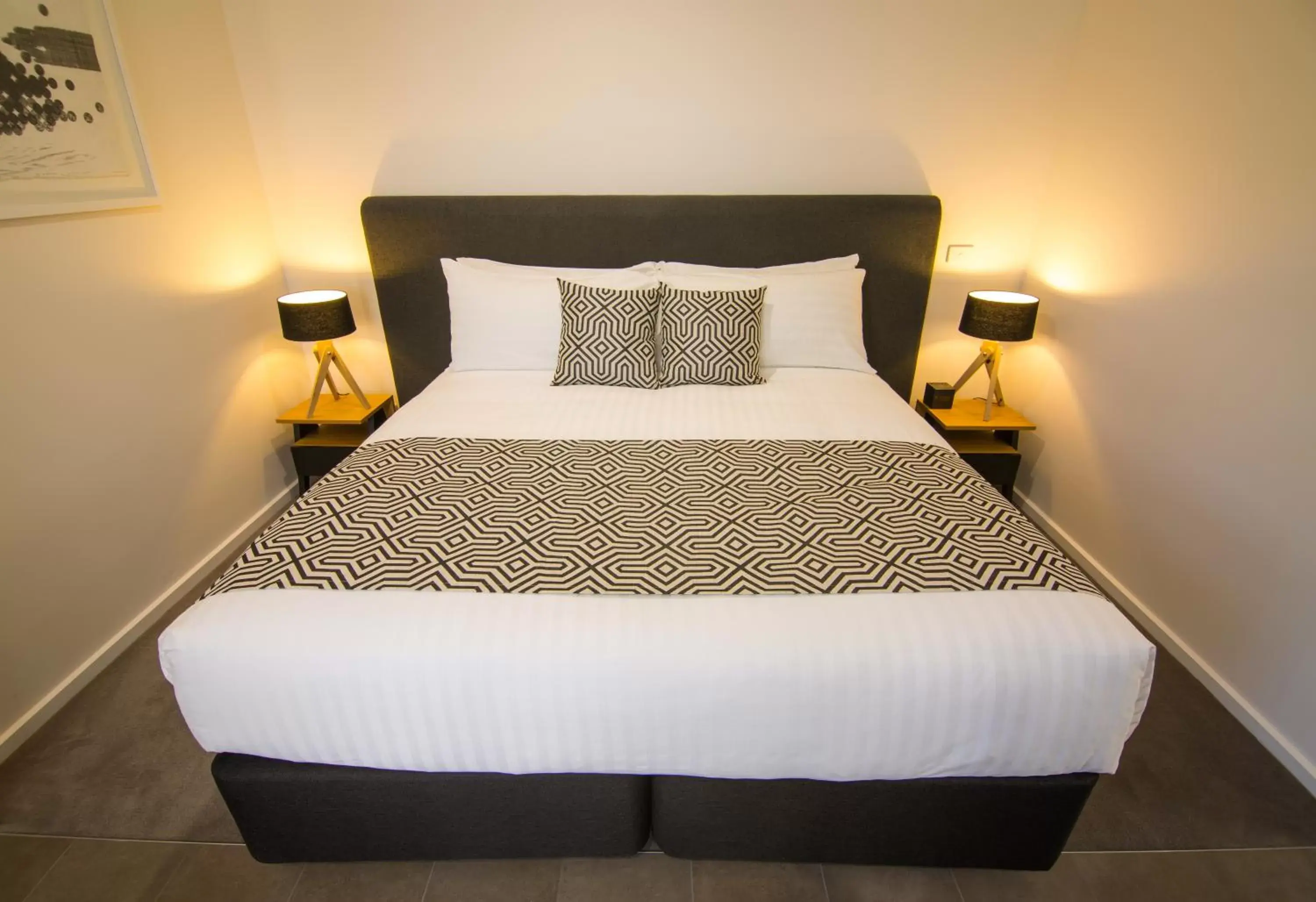 Bed in Quality Hotel Mildura Grand