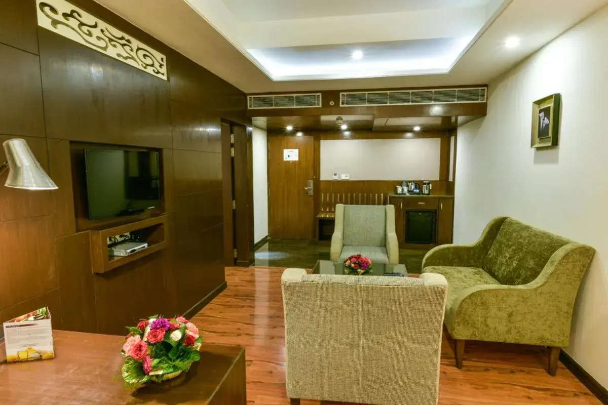 Living room, Seating Area in Renest Jaipur
