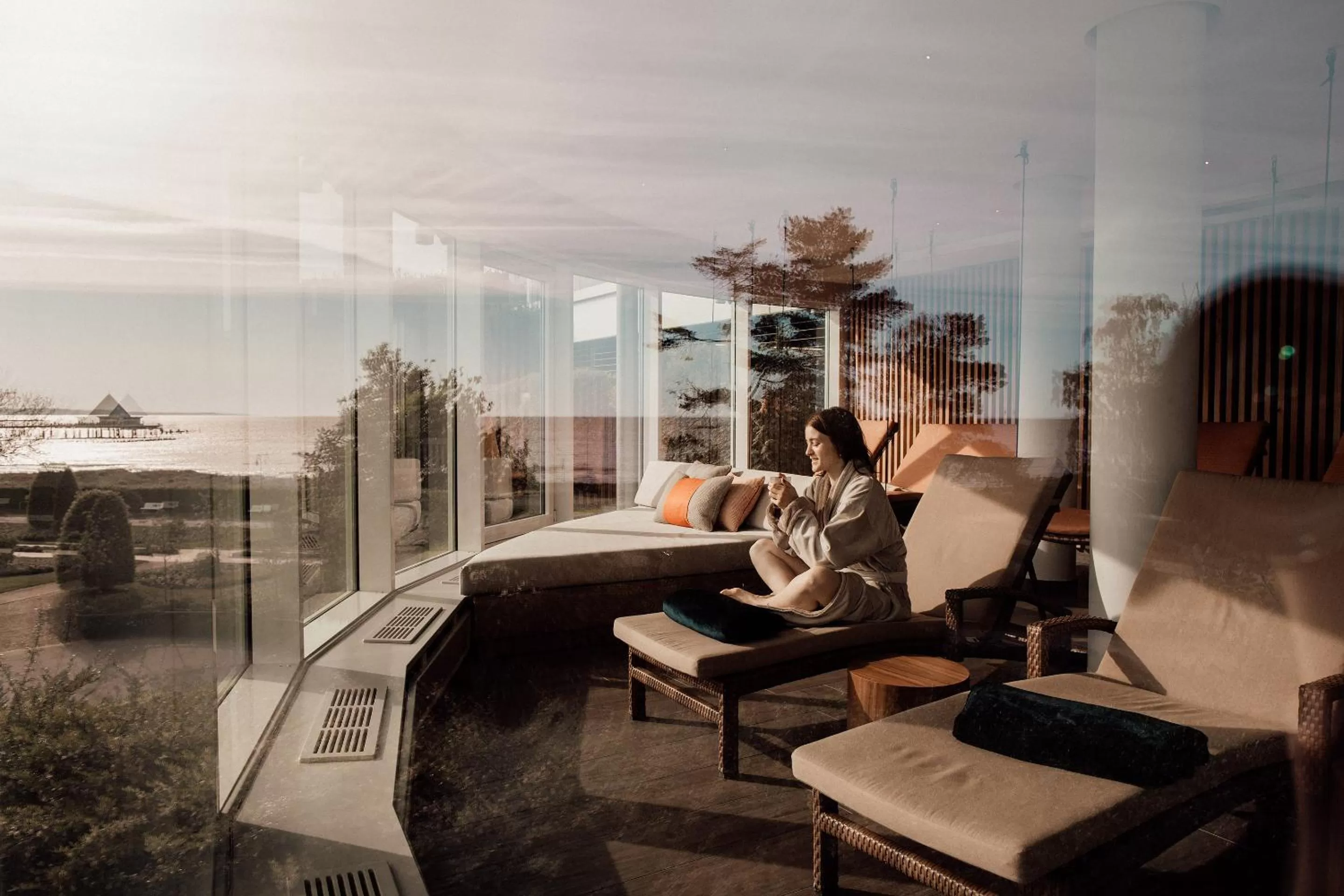 View (from property/room) in Strandhotel Ostseeblick