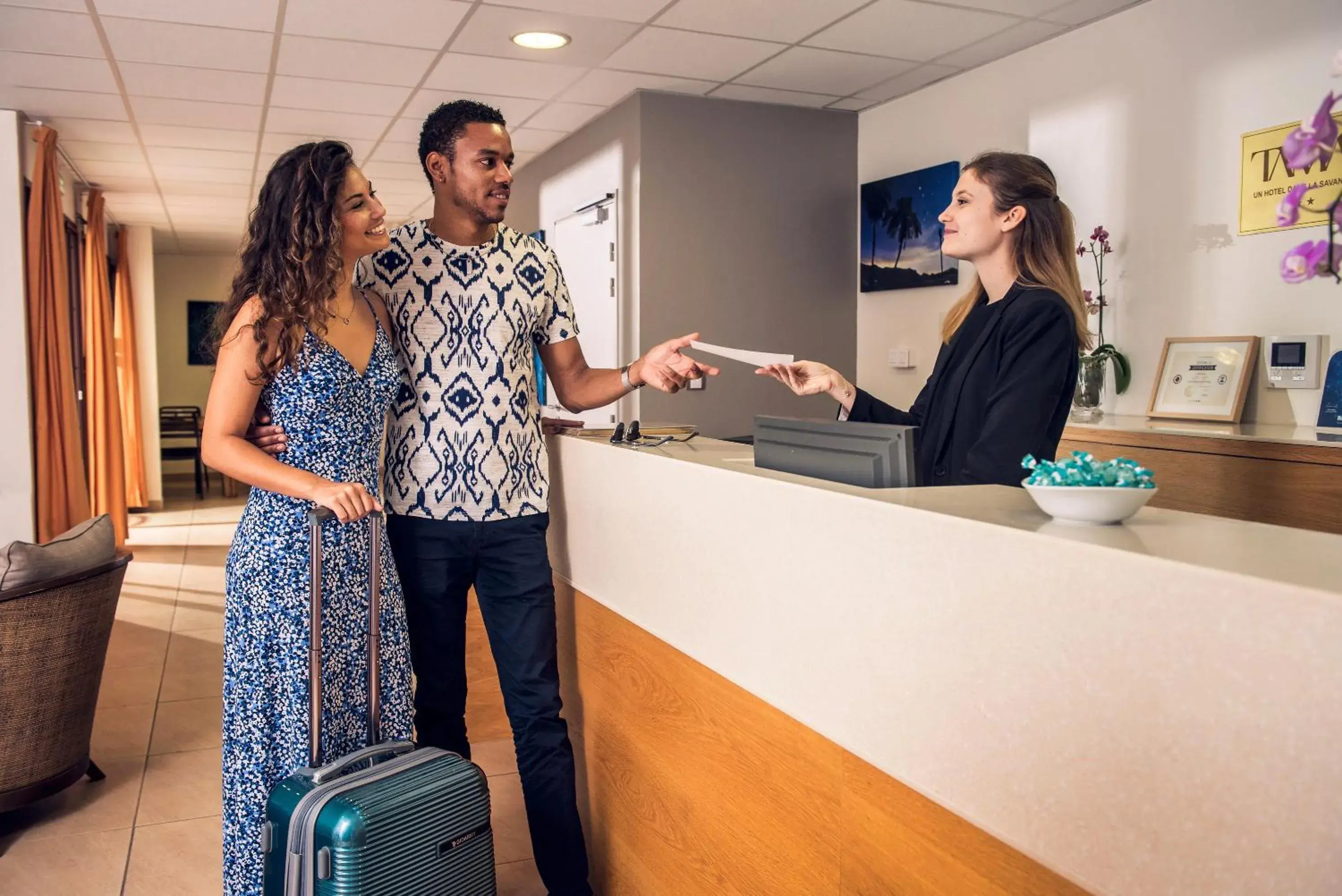 Staff, Lobby/Reception in Tama Hotel