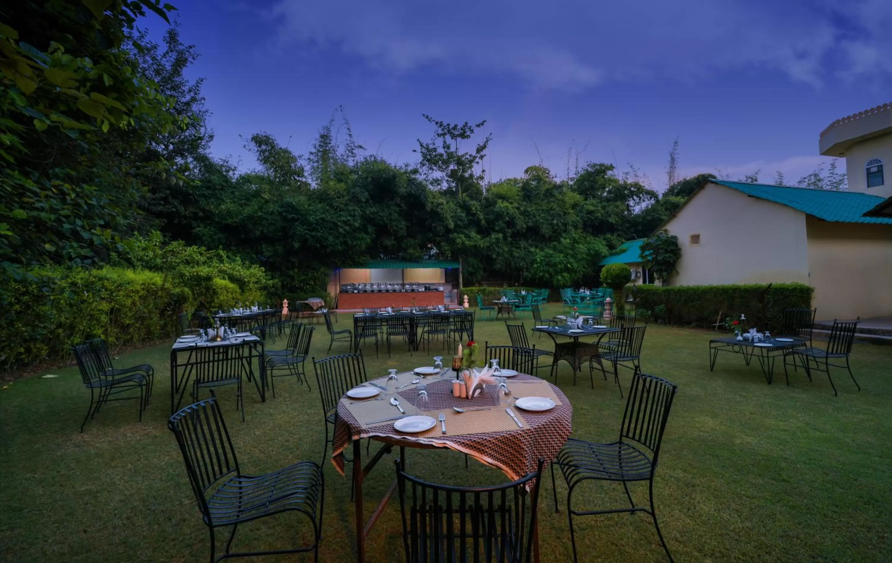 Patio in Ranthambhore Heritage Haveli
