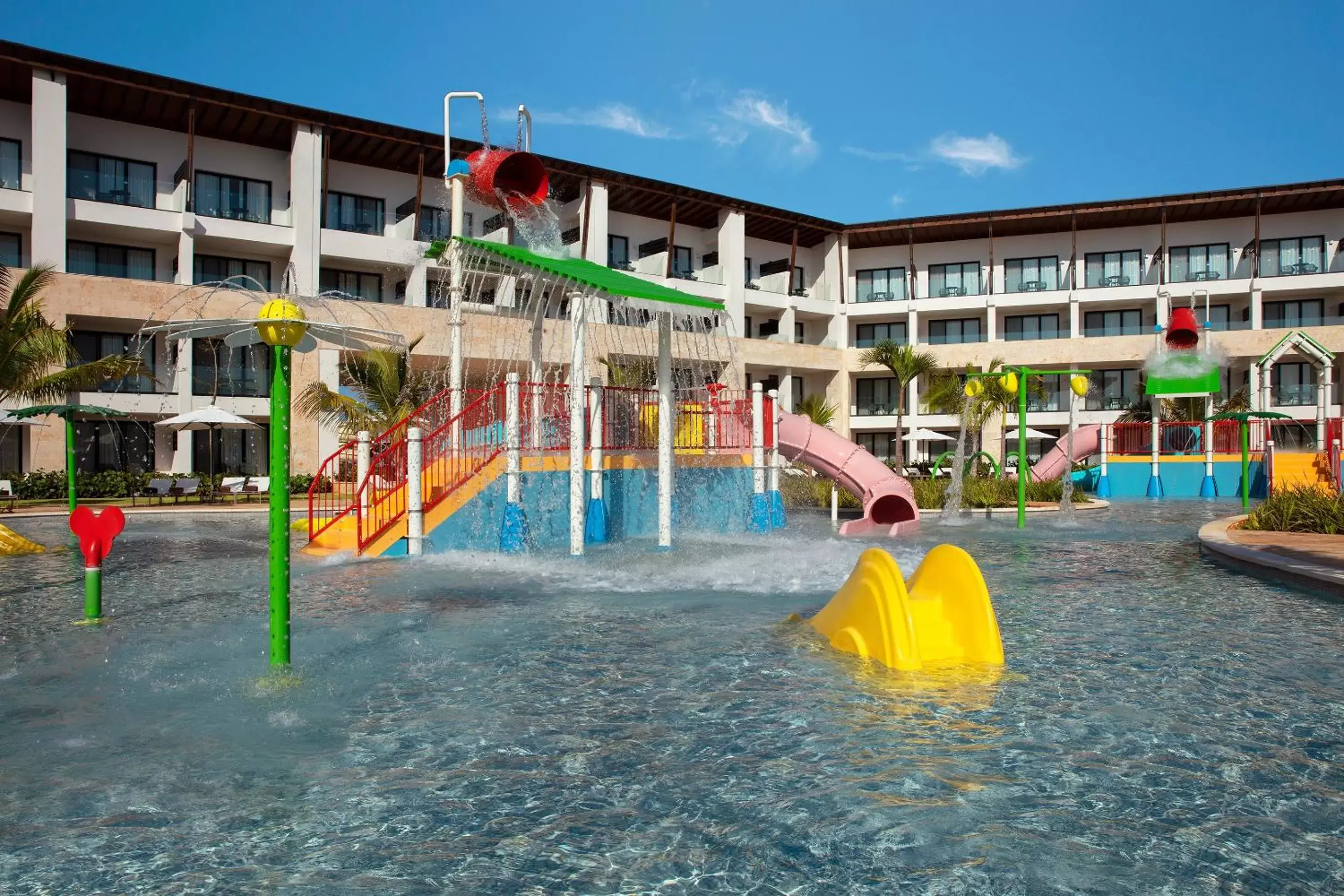 Aqua park, Swimming Pool in Dreams Macao Beach Punta Cana