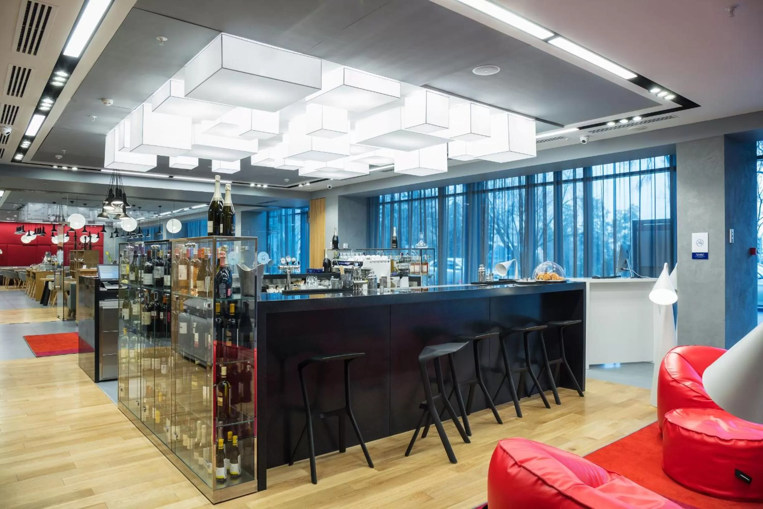 Lounge or bar in Novotel Almaty City Center