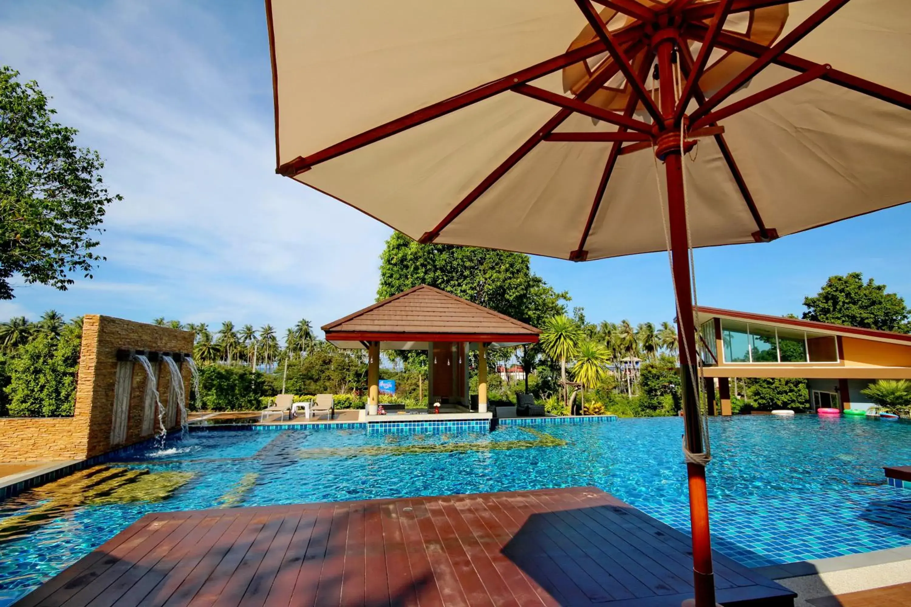 Lounge or bar, Garden in Phutara Lanta Resort (SHA Plus)