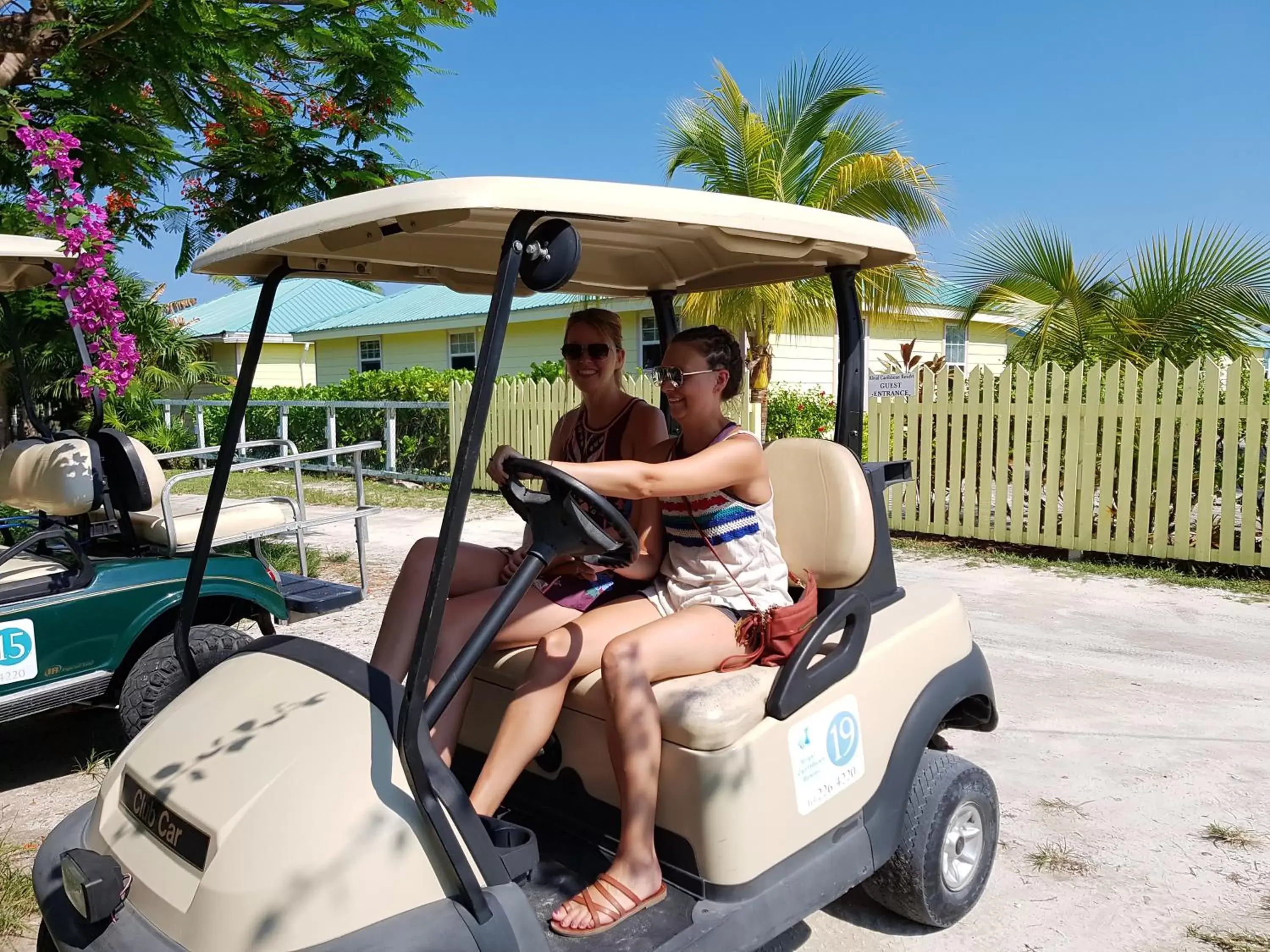 People in Royal Caribbean Resort