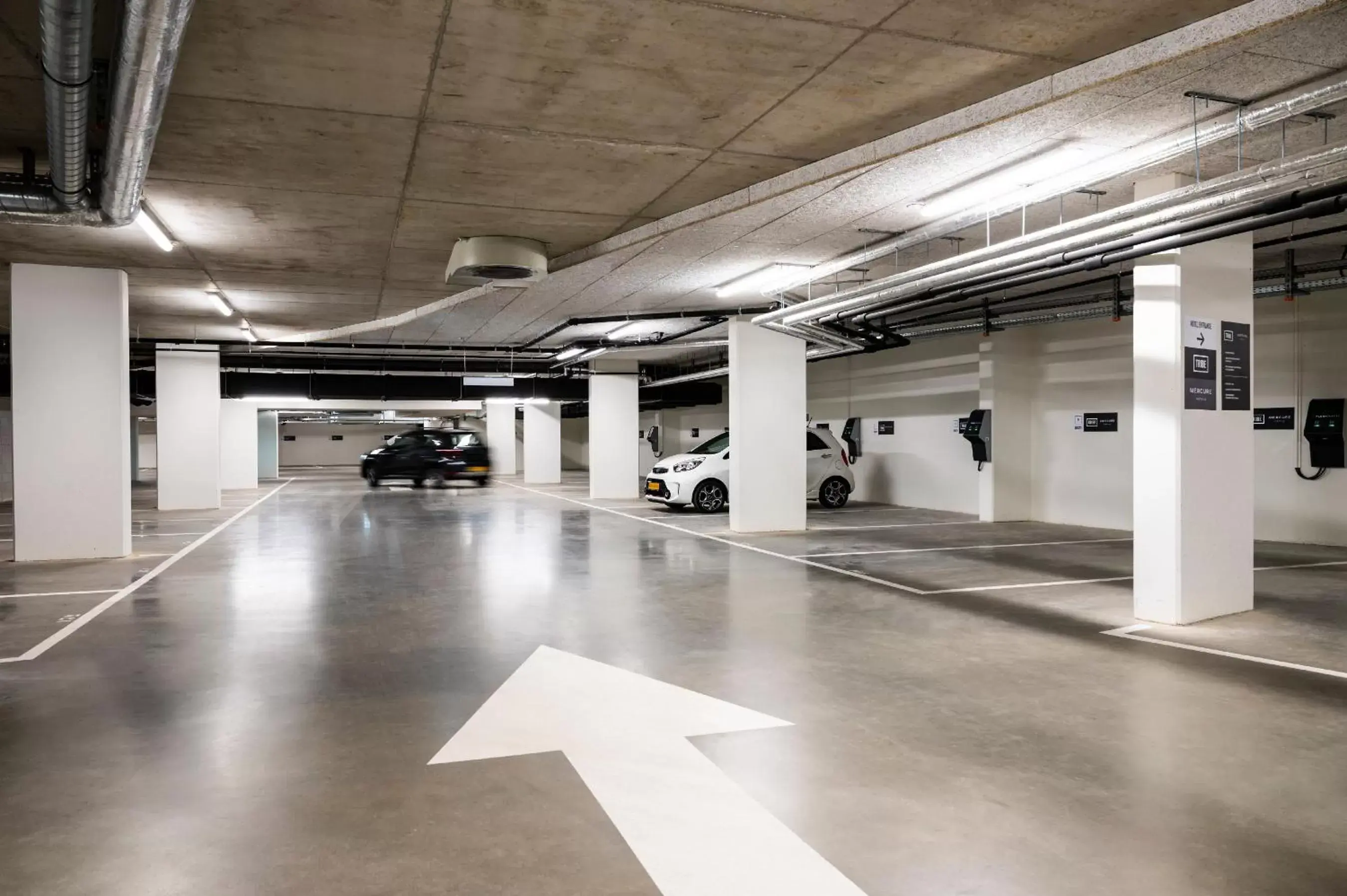 Parking, Lobby/Reception in Tribe Amsterdam City