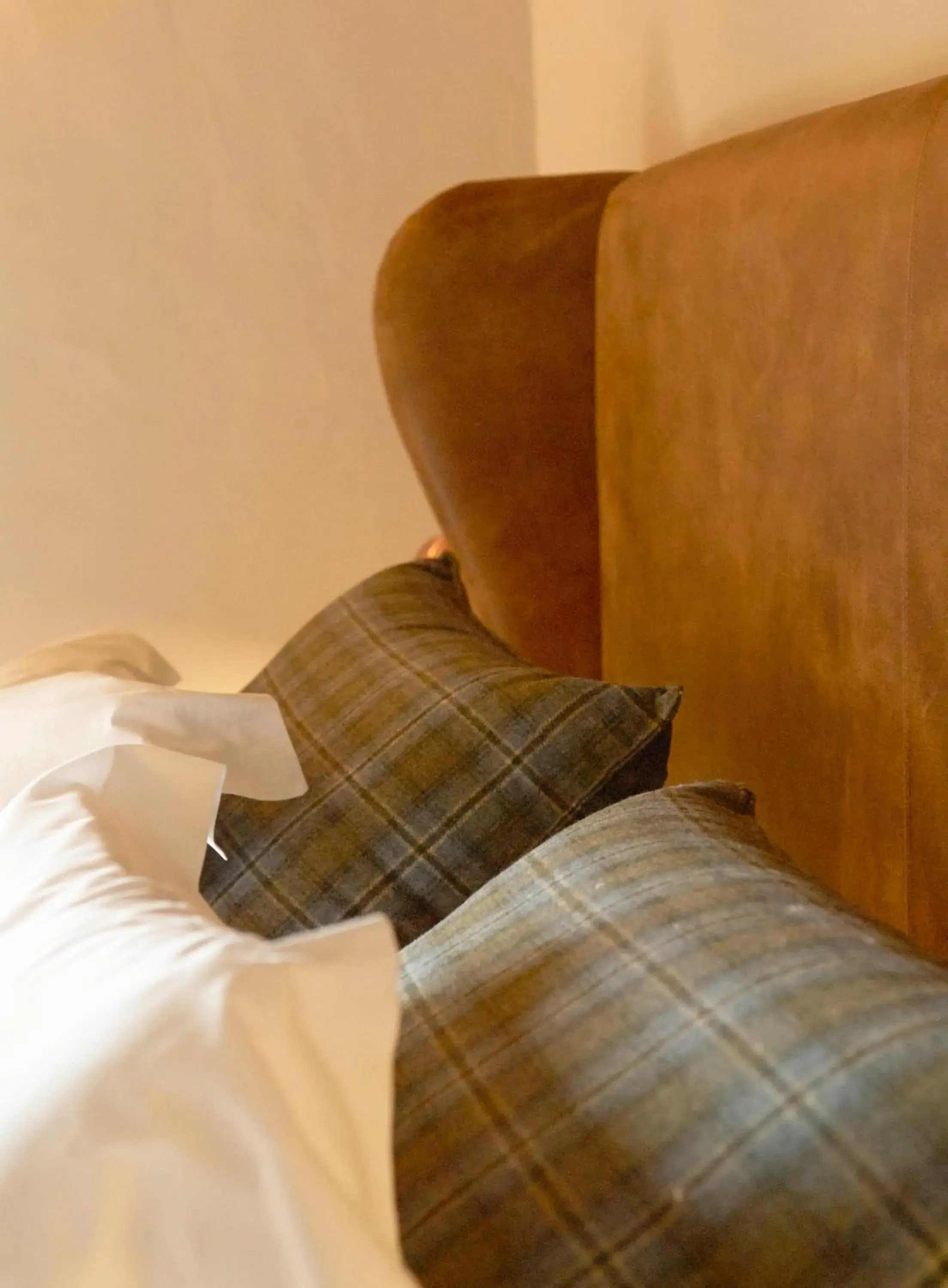 Bed, Seating Area in Hotel Puig Francó - Adults Only