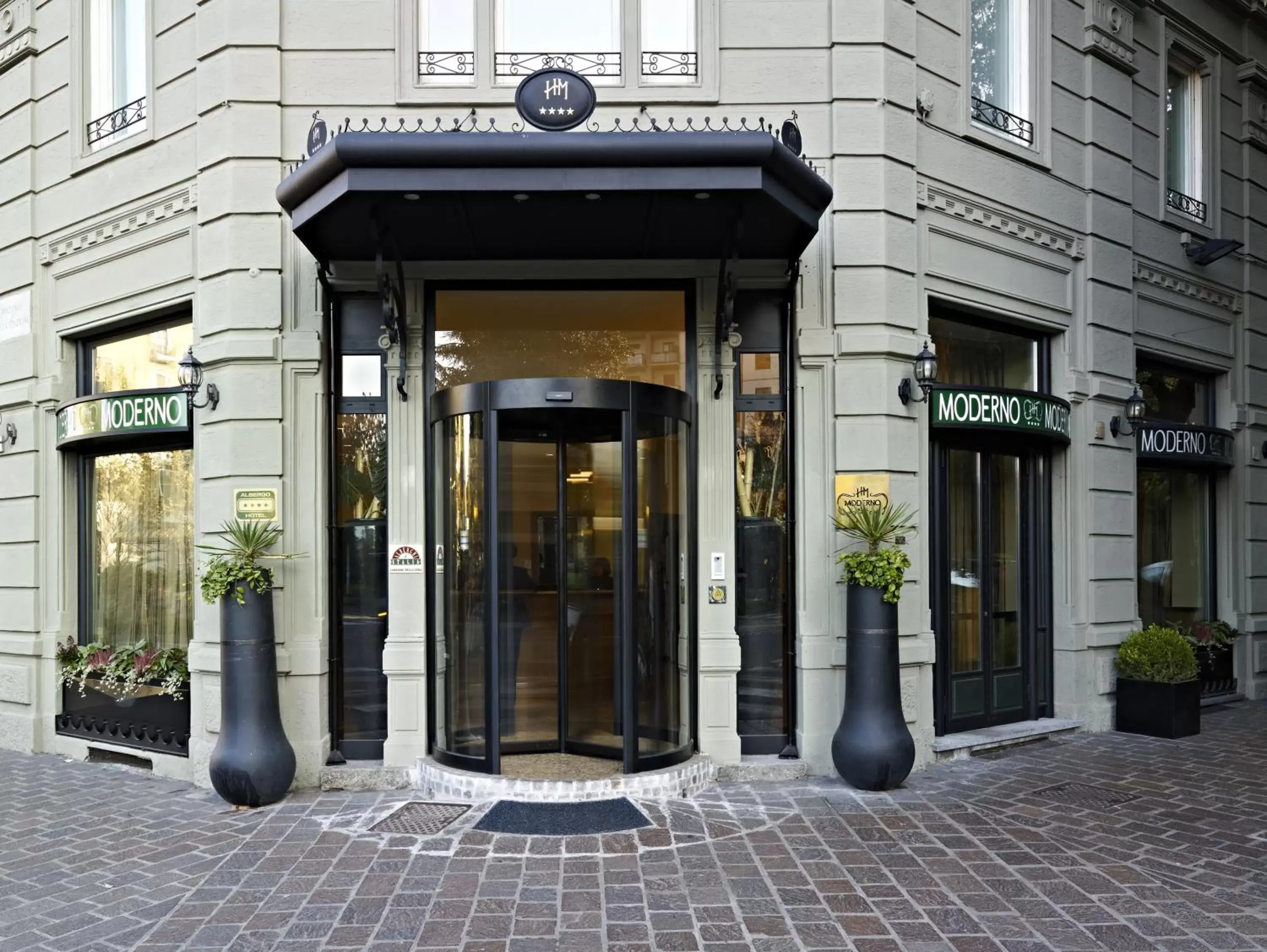 Facade/entrance in Hotel Moderno