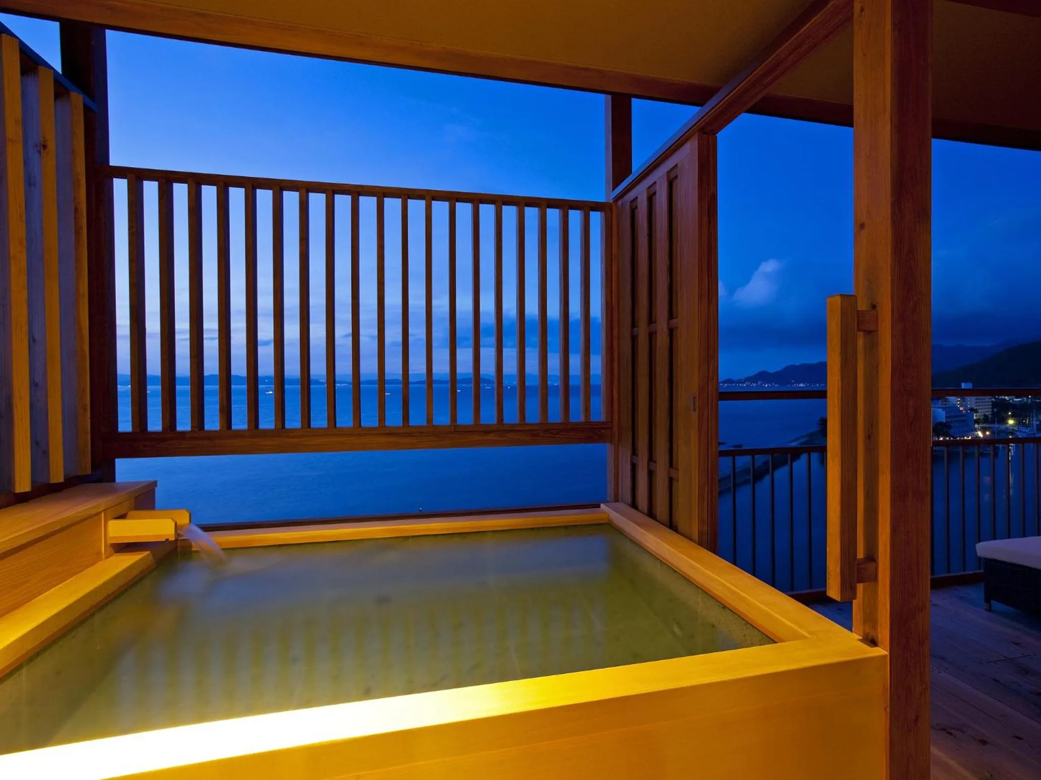 Hot Spring Bath in Hotel New Awaji