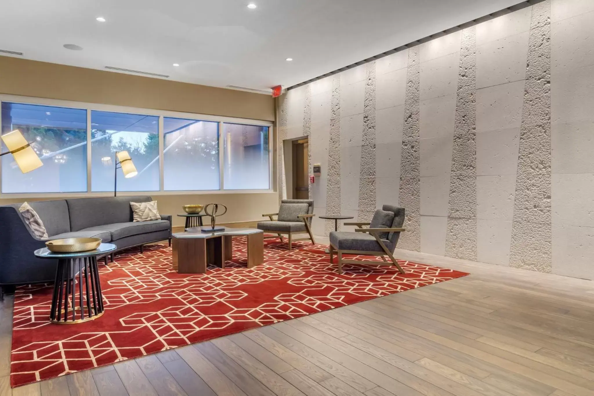 Lobby or reception in Omni Hotel at the Battery Atlanta