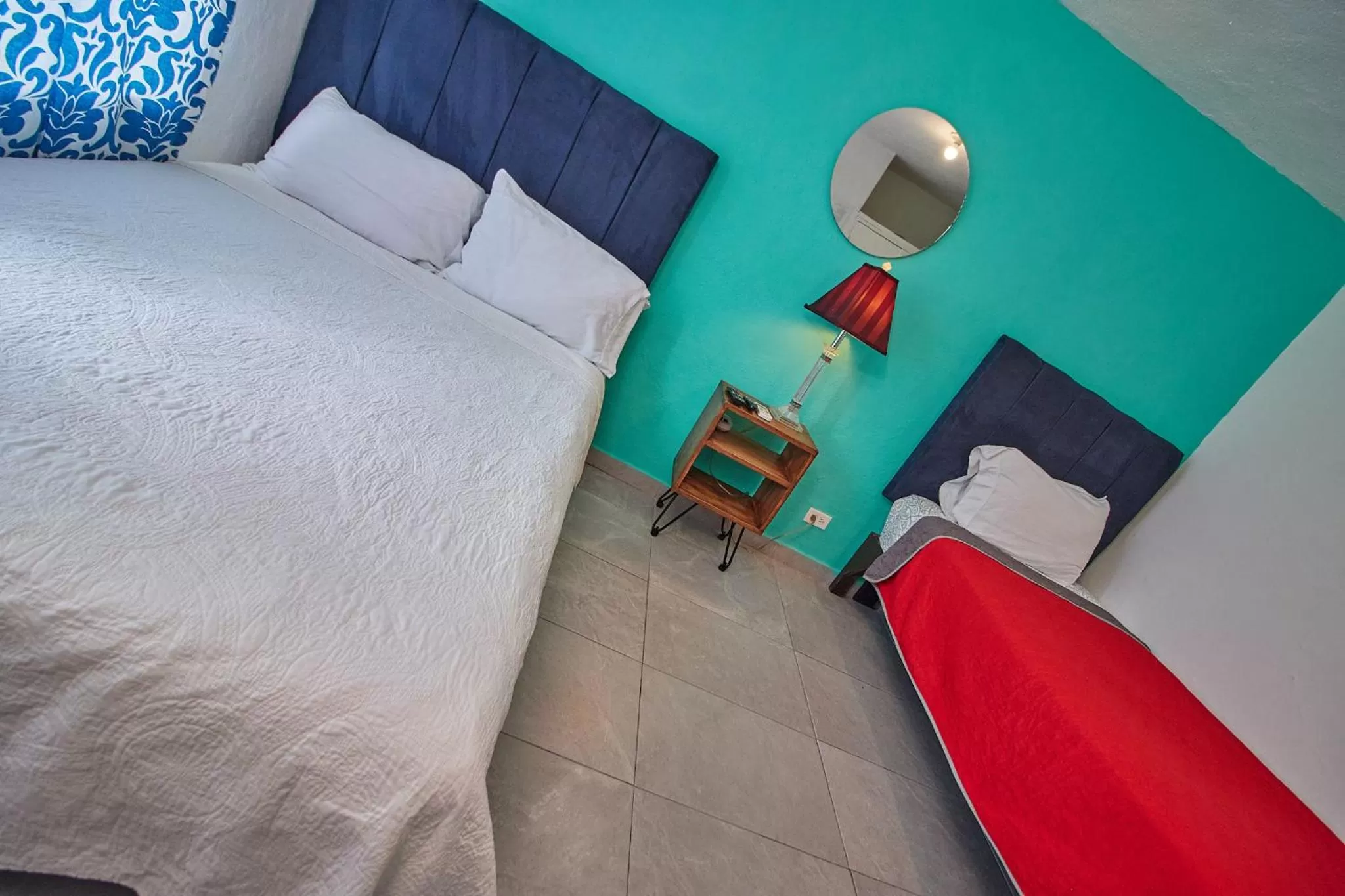 Bed in Hotel Casa Ceci Inn