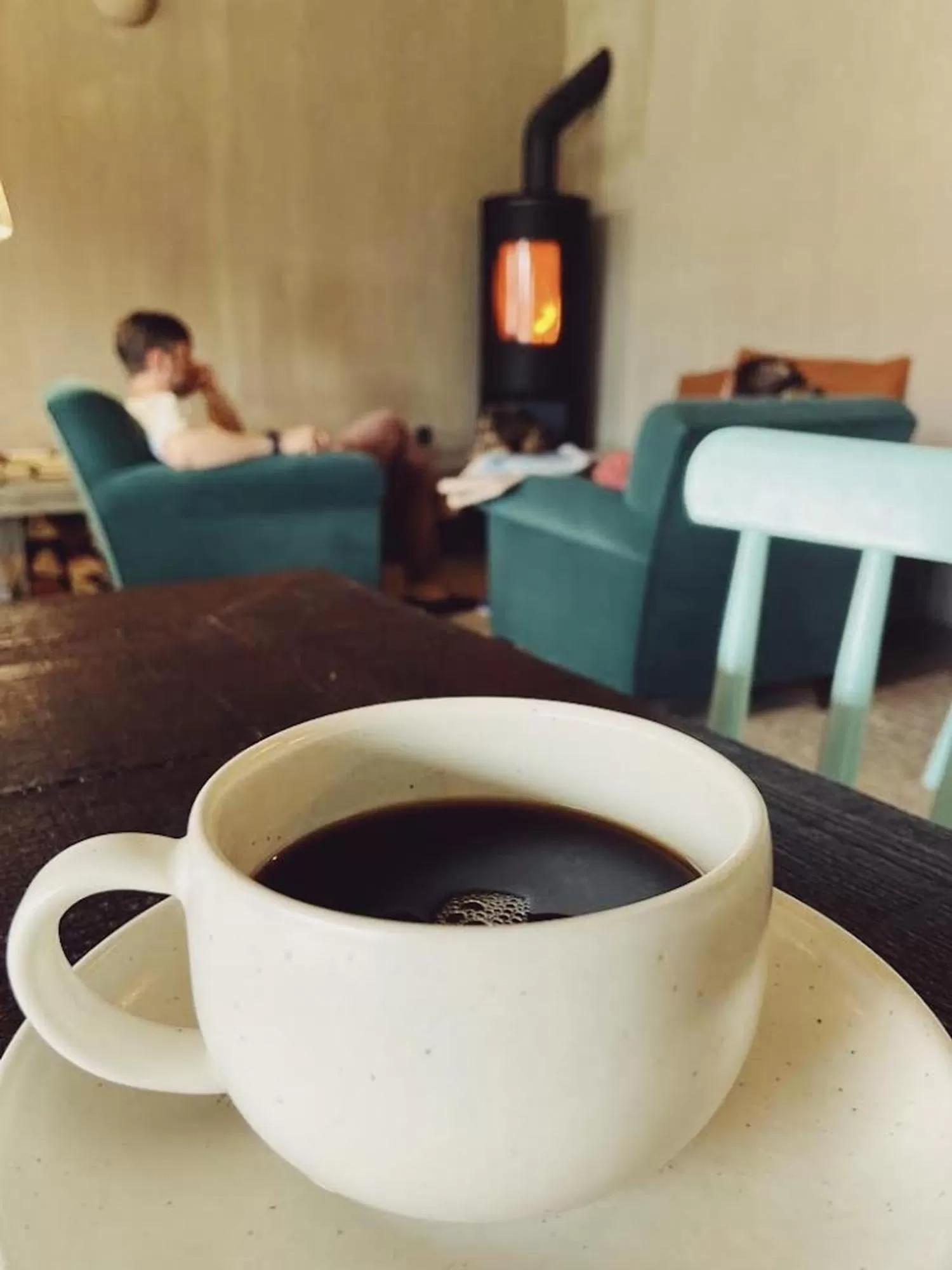 Living room in Azenhas do Mar Valley House