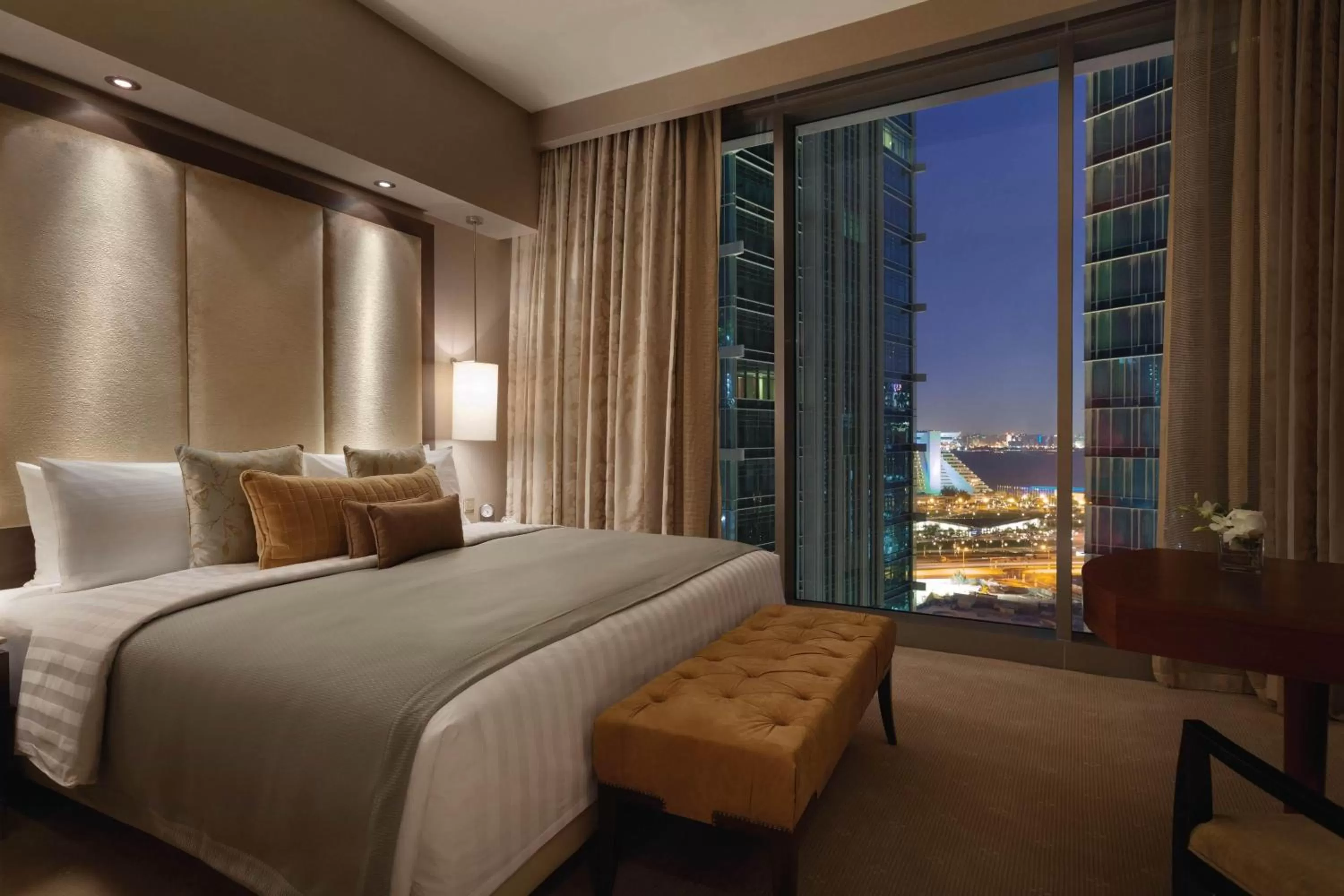 Bedroom, Bed in JW Marriott Marquis City Center Doha