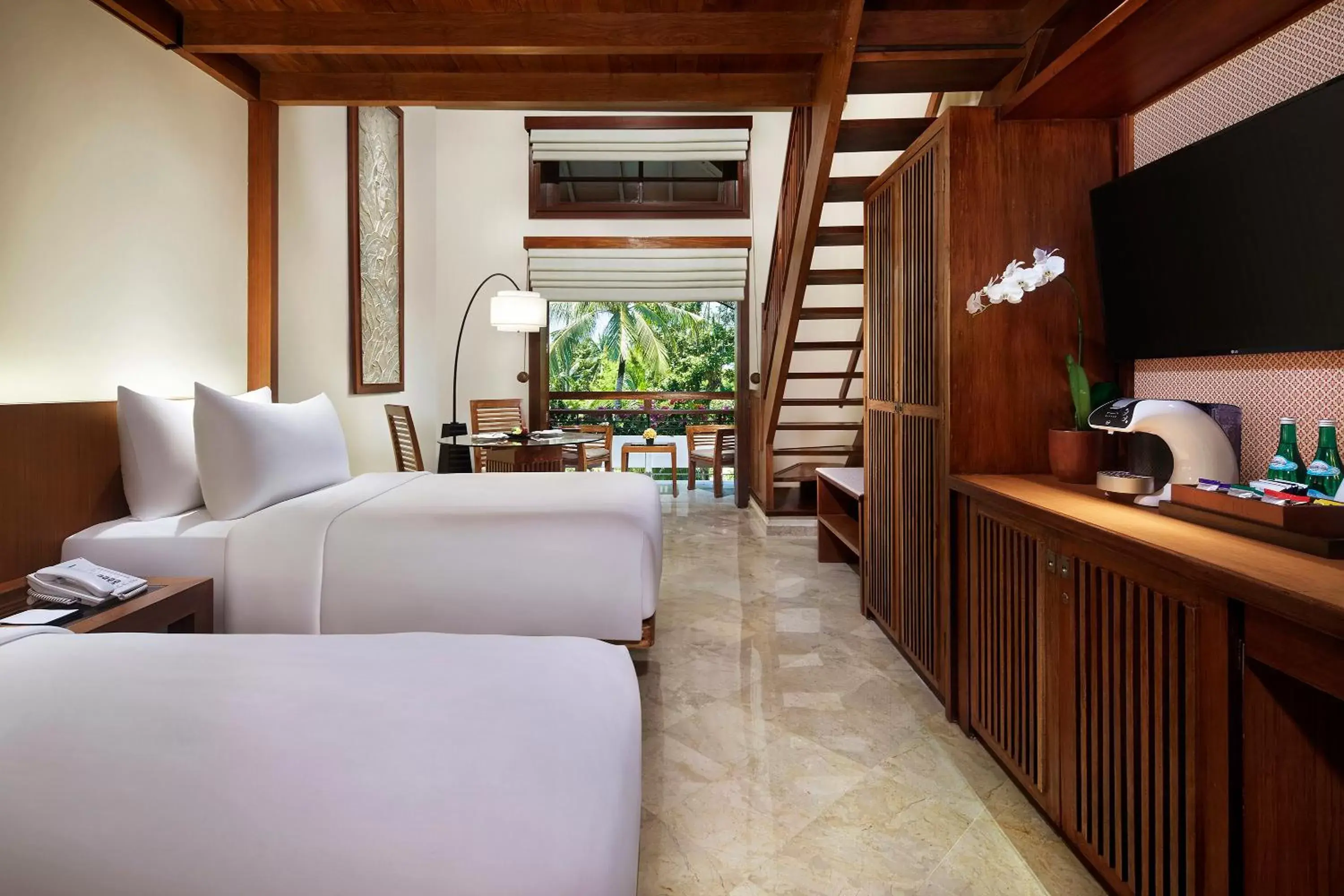 Bed in Melia Bali