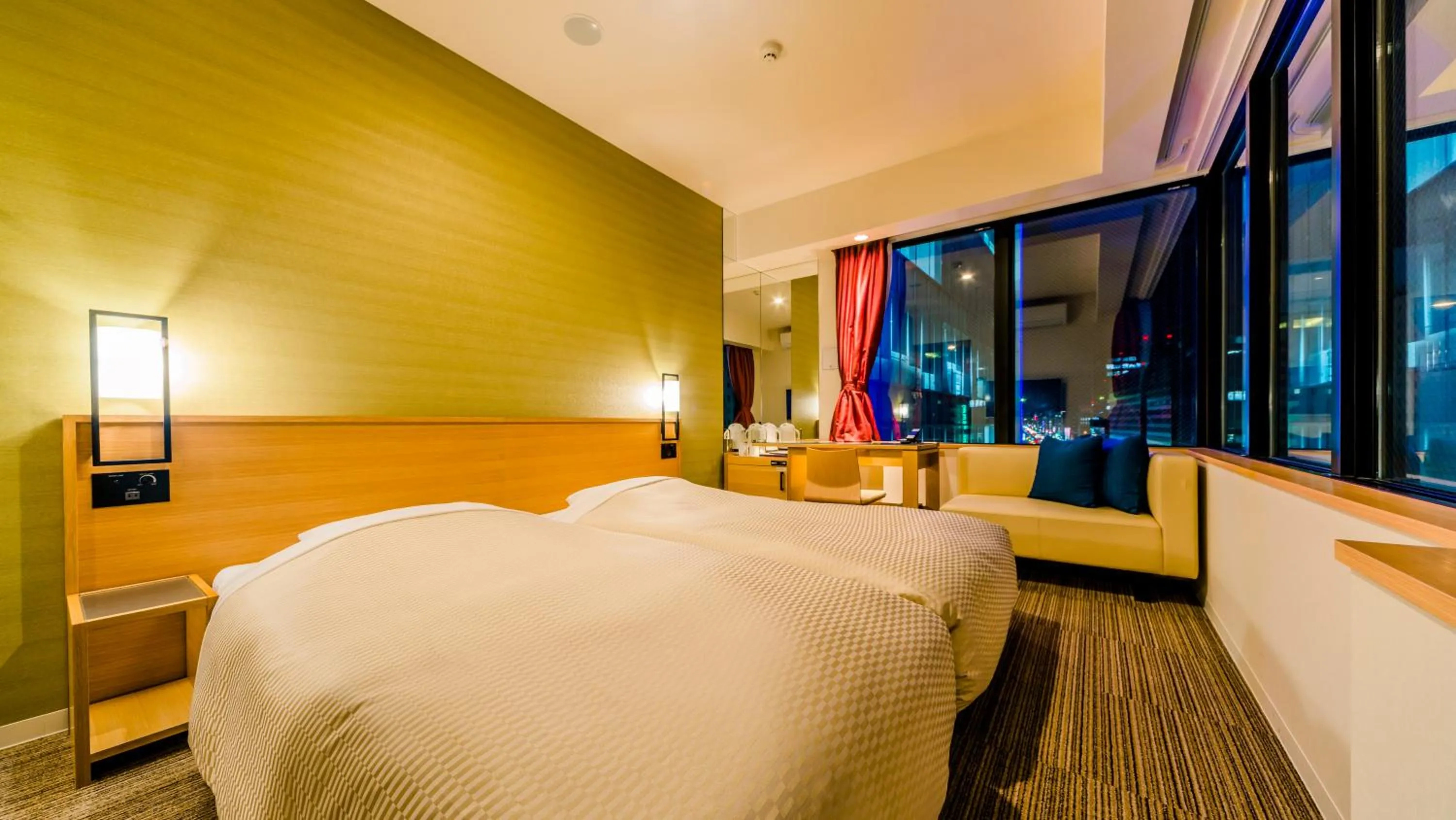 Photo of the whole room, Bed in Candeo Hotels Fukuoka Tenjin