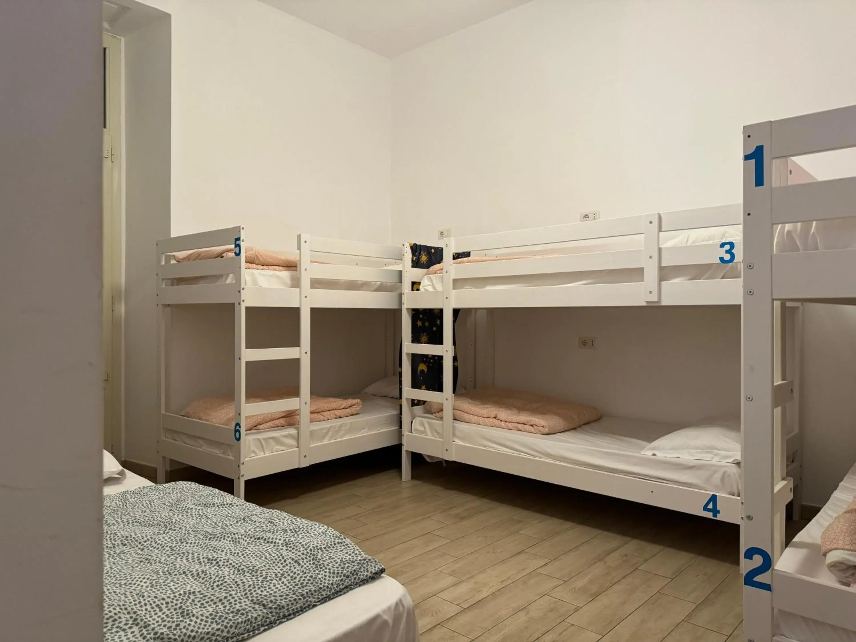Bed, Bunk Bed in Hostel Mancini Naples