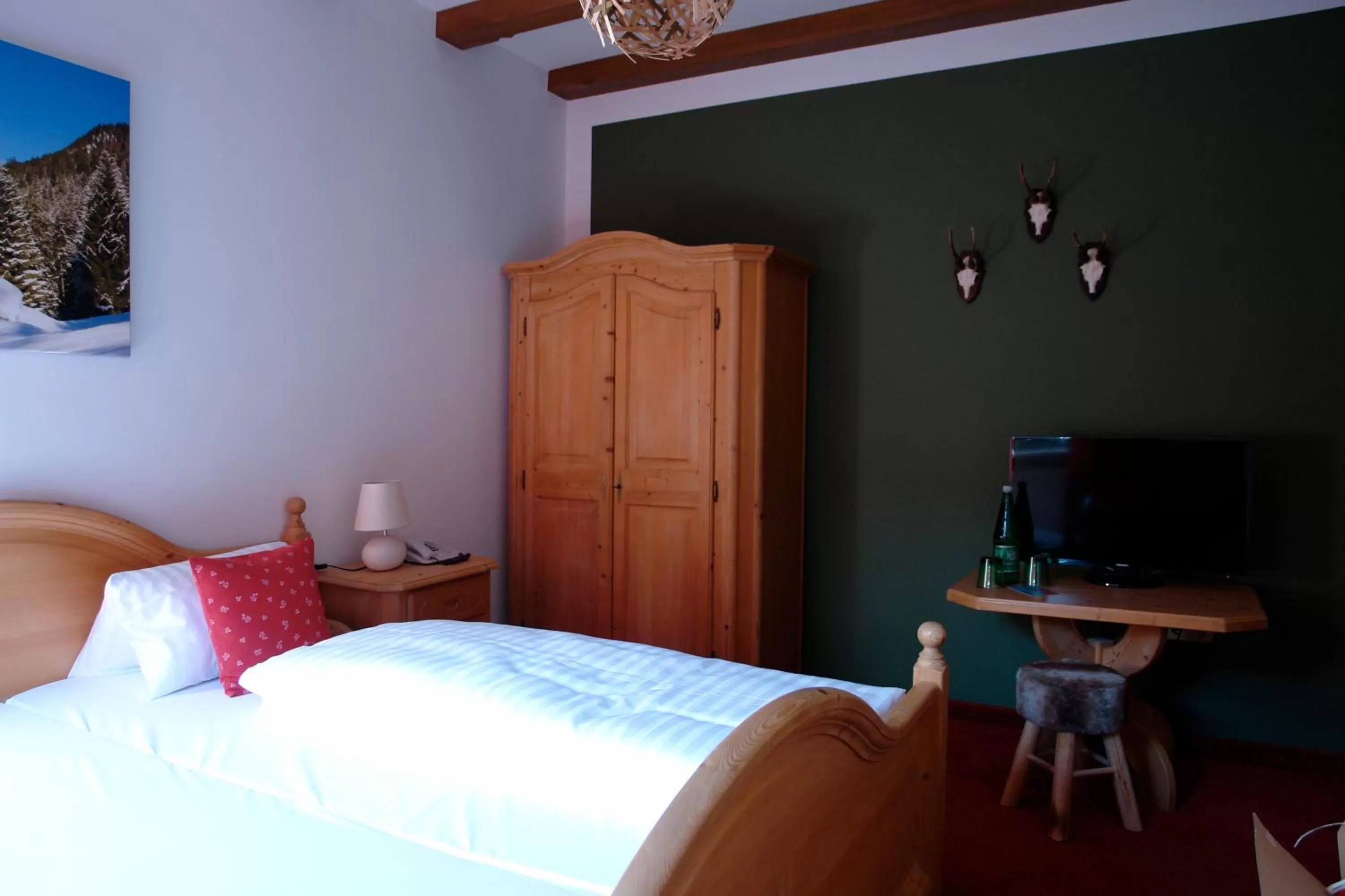 Bed in Hotel Gamshof