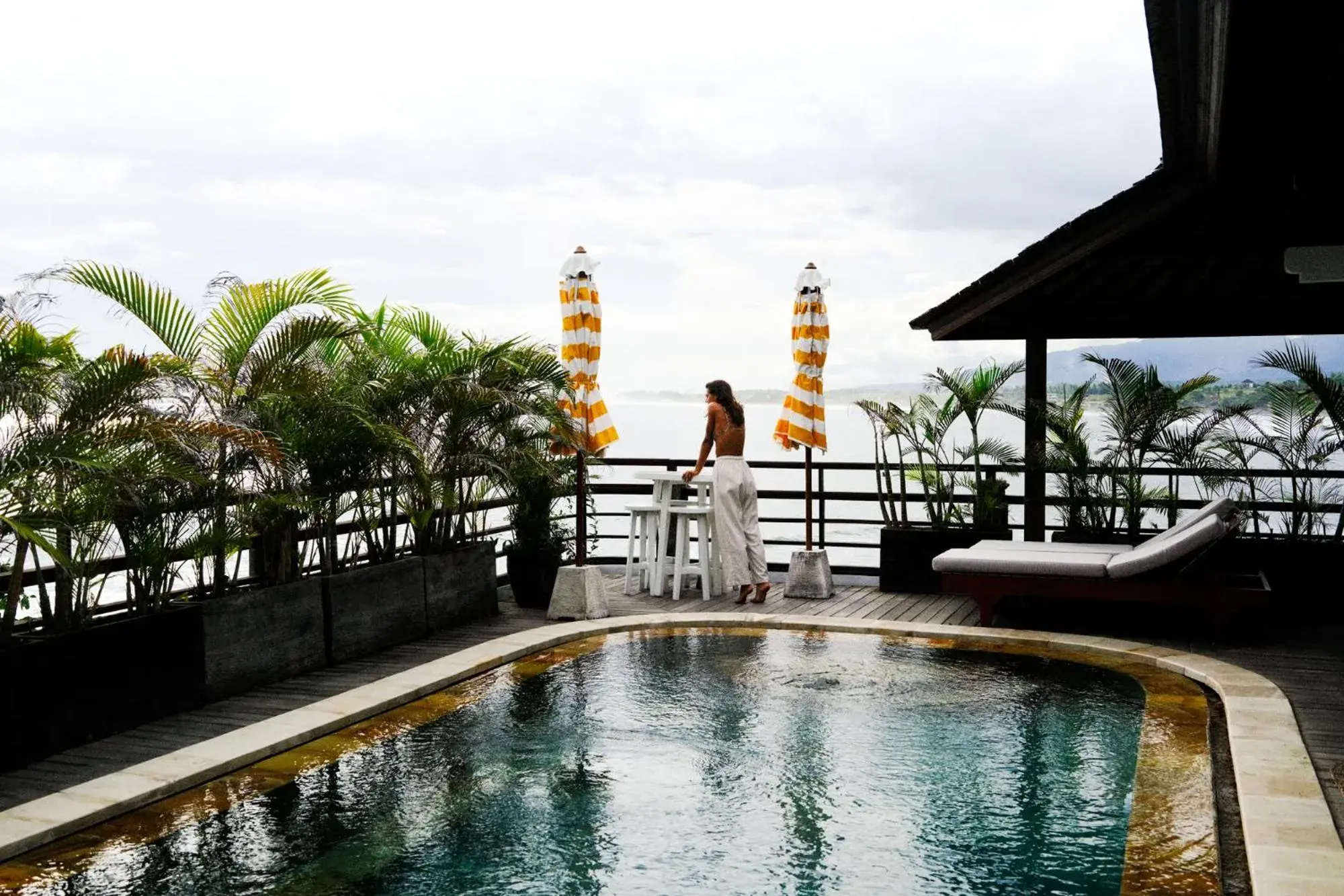 Natural landscape, Swimming Pool in Bombora Medewi