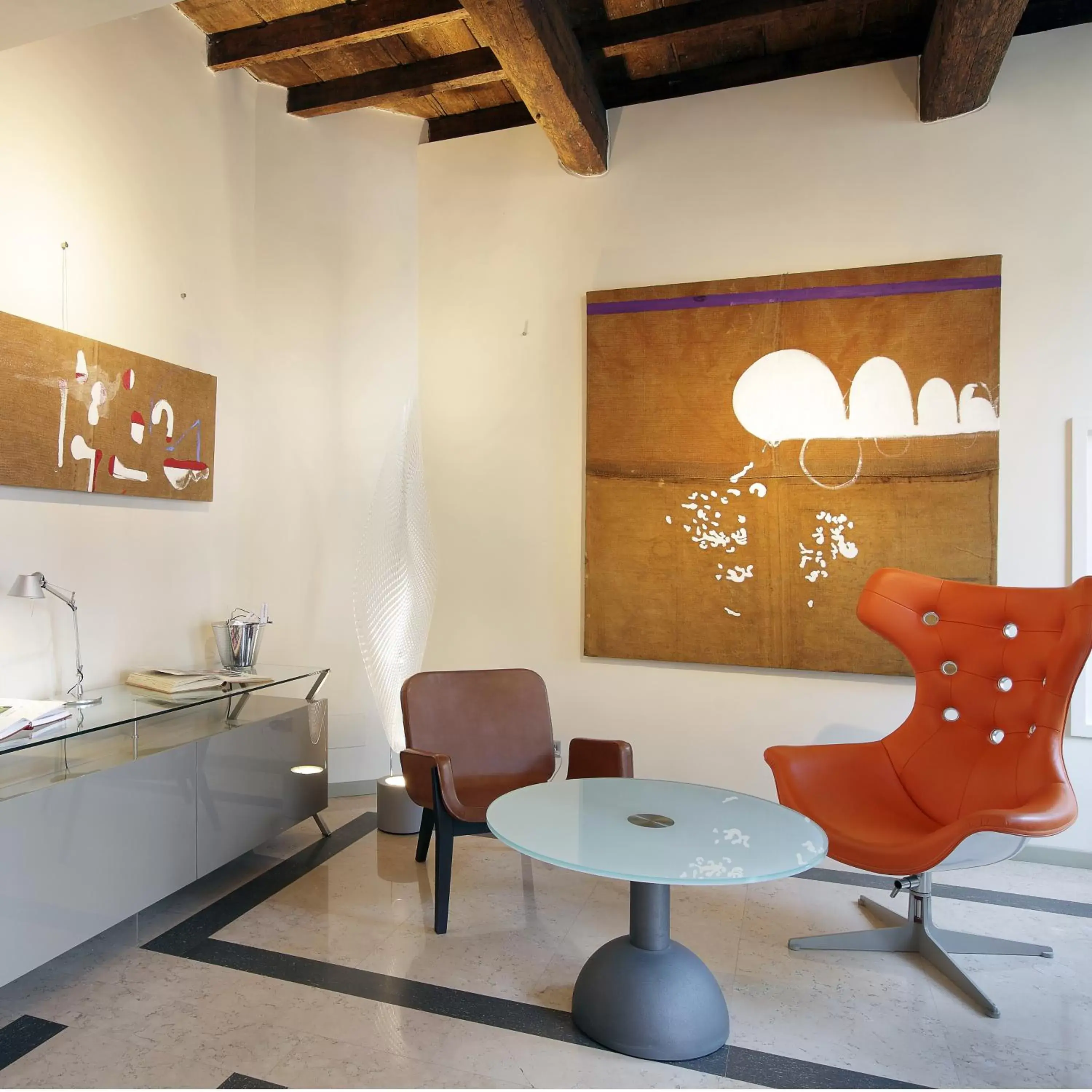 Lobby or reception in Hotel Annunziata Lobby or reception in Hotel Annunziata