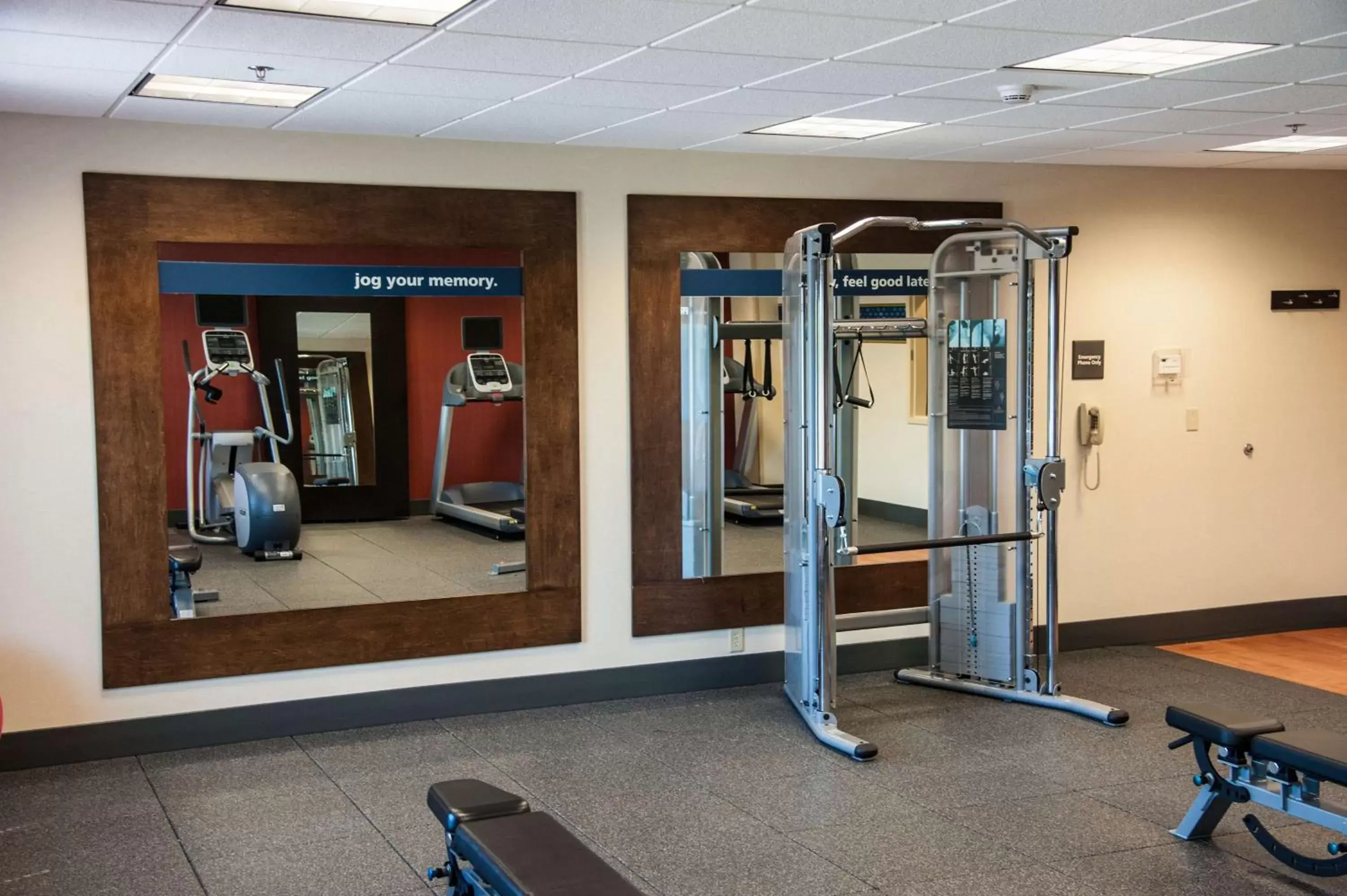 Fitness centre/facilities, Fitness Center/Facilities in Hampton Inn Bismarck