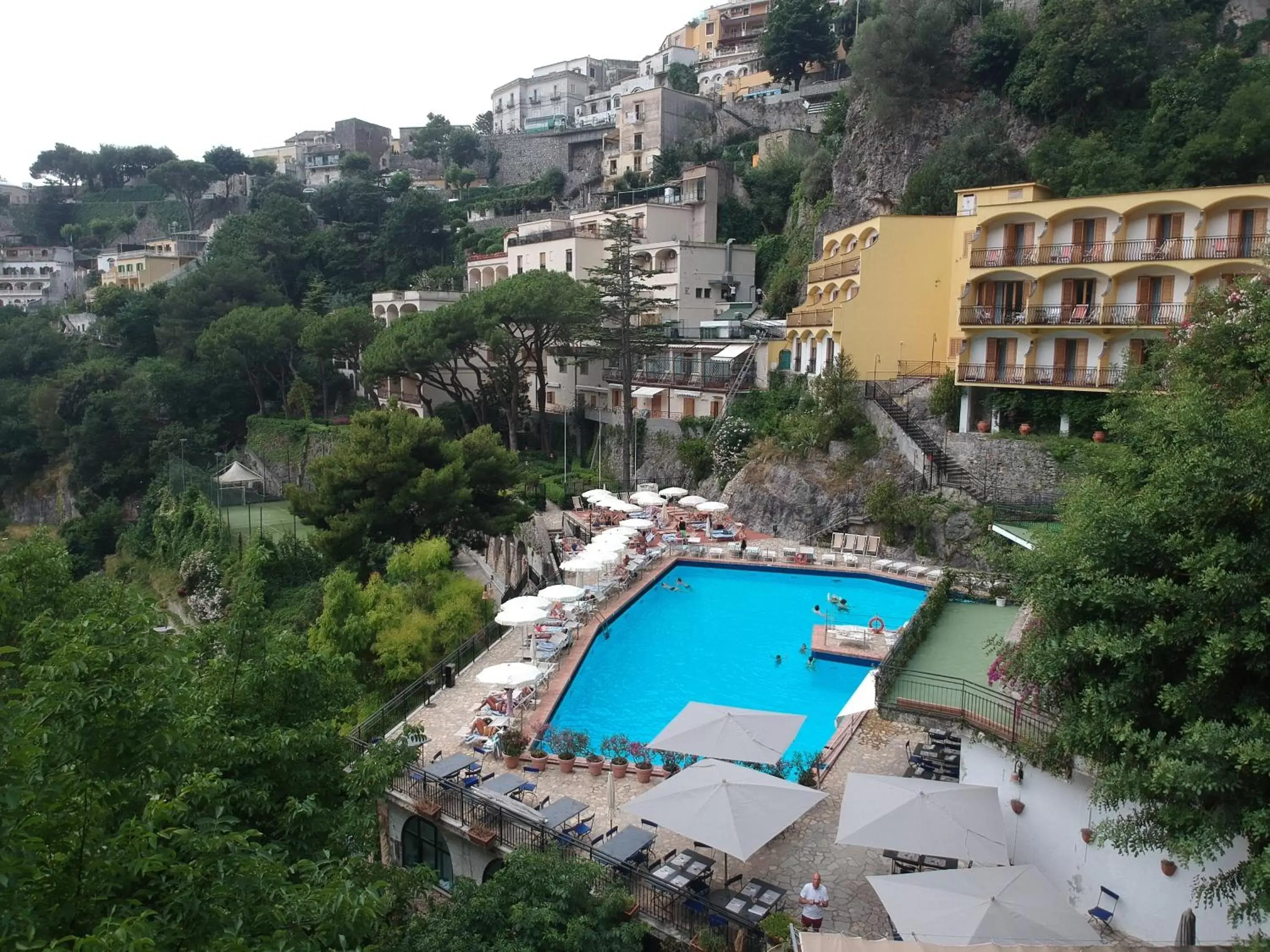 Pool View in Hotel Royal Positano