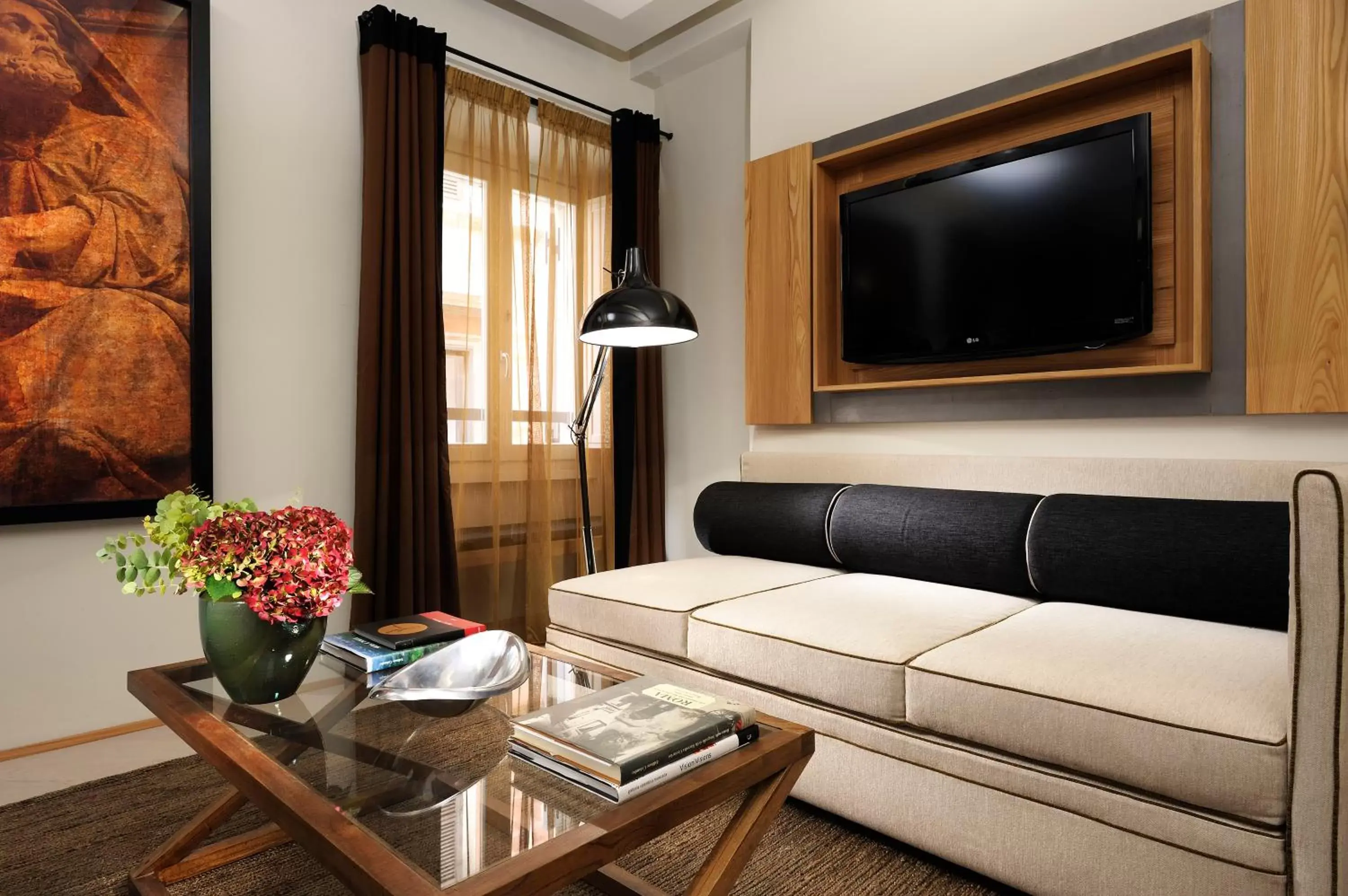 Living room, Seating Area in Babuino 181 - Small Luxury Hotels of the World
