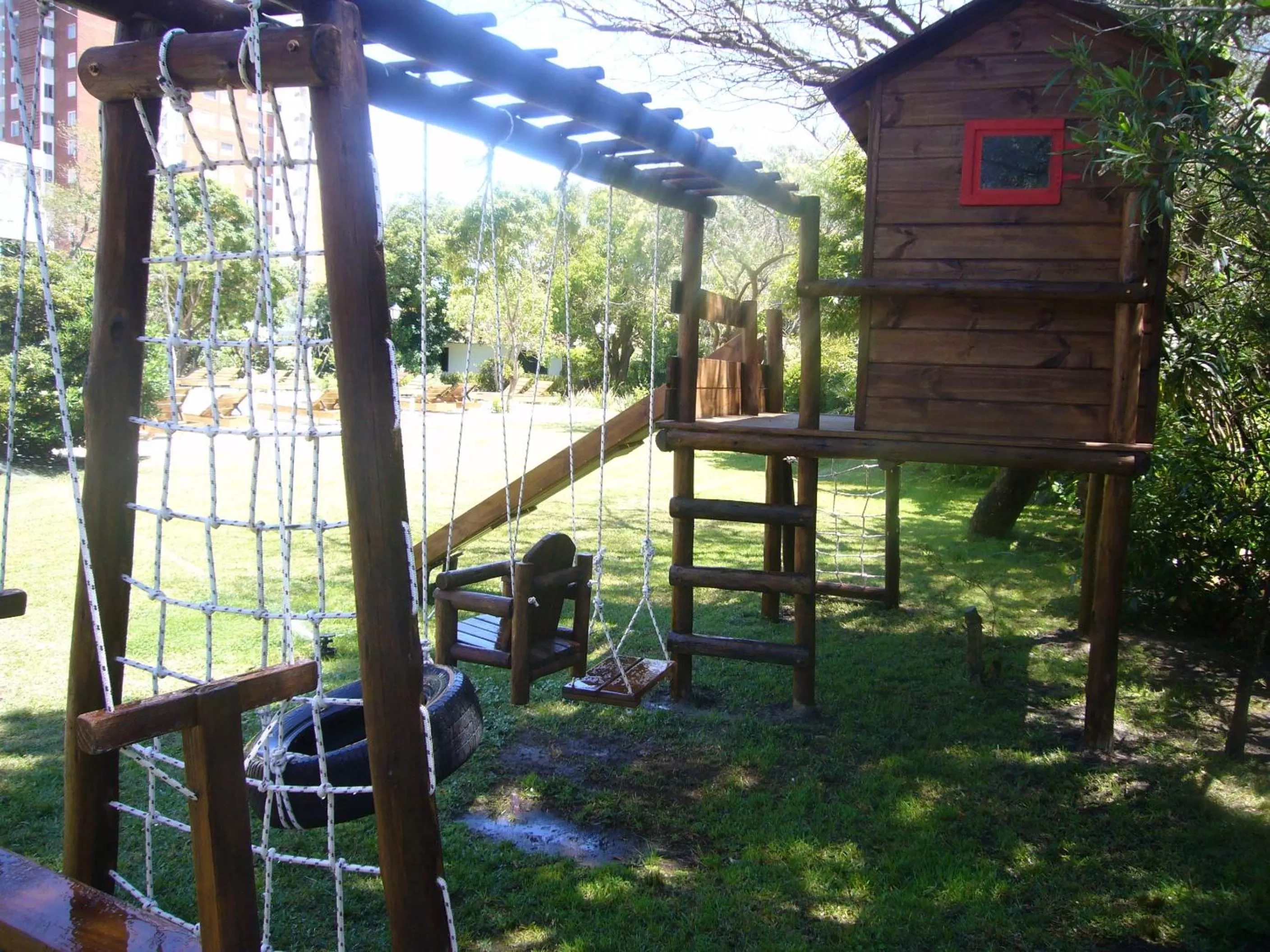 Children play ground in La Foret