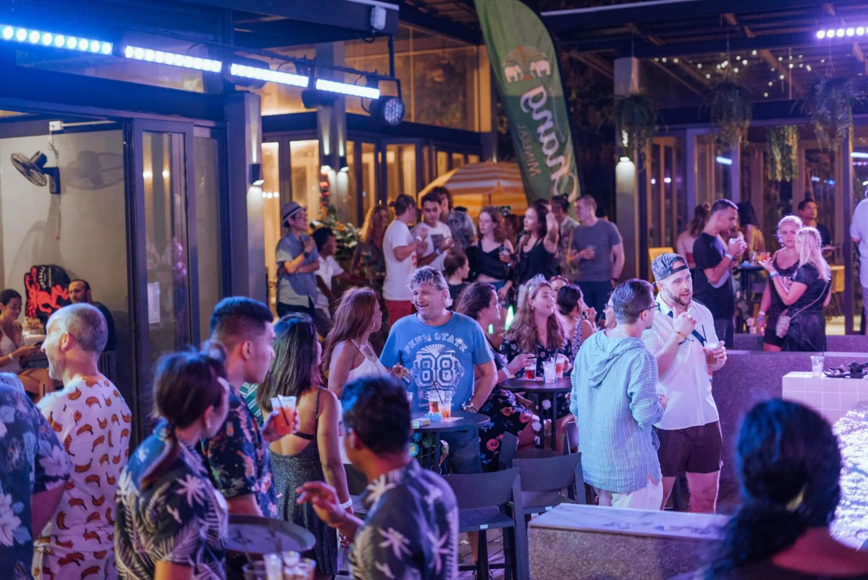 Staff in Lub d Koh Samui Chaweng Beach - Beachfront & Vibrant Social Vibe