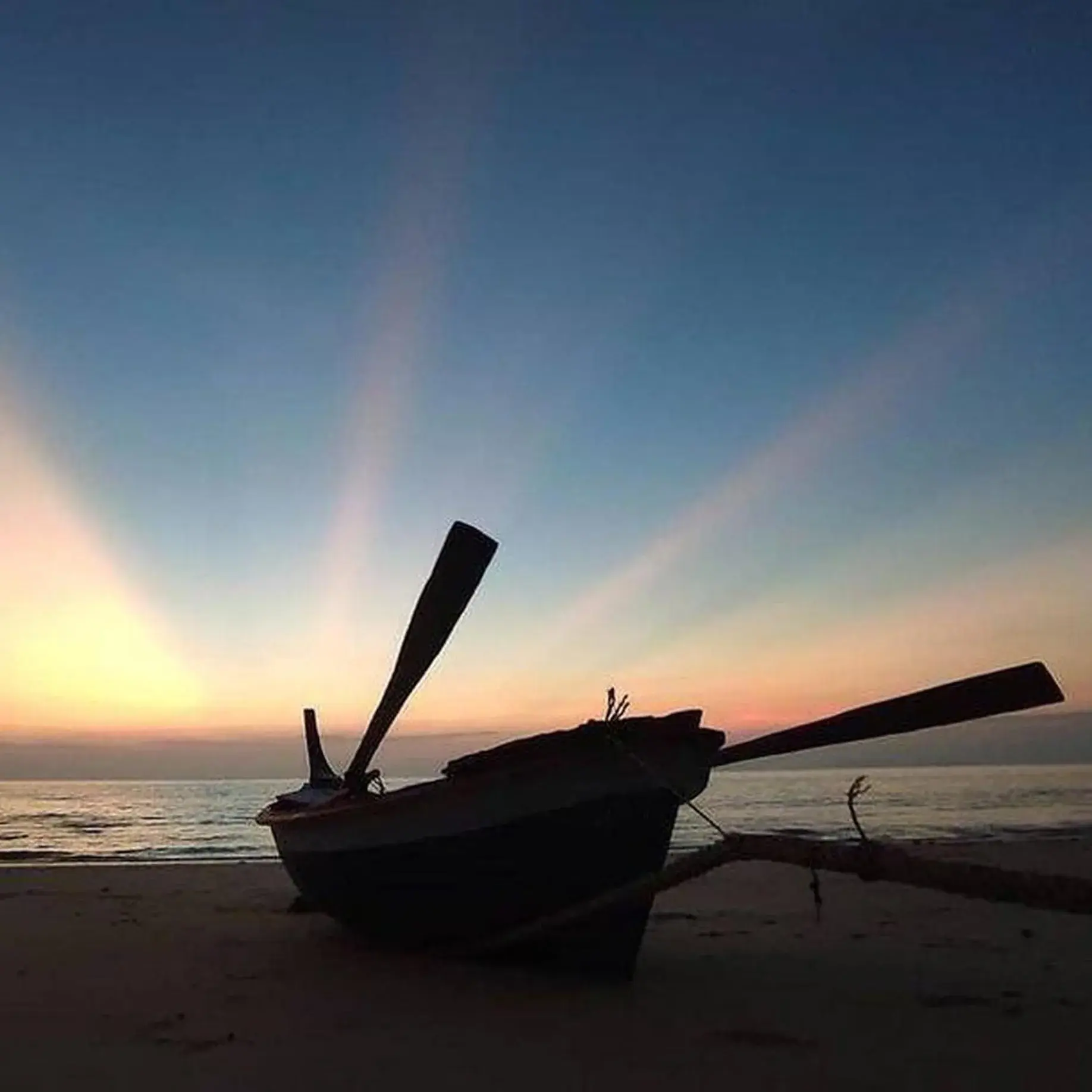 Sunset, Beach in Alanta Pool Villa