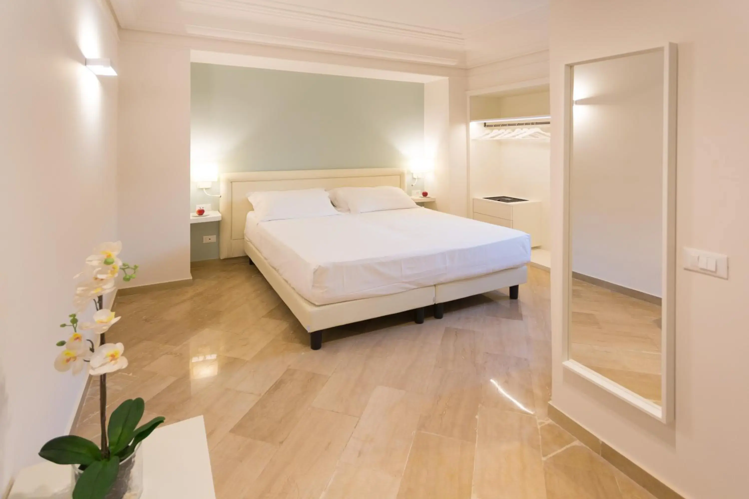 Bed in Hellenia Yachting Hotel & SPA Bed in Hellenia Yachting Hotel & SPA