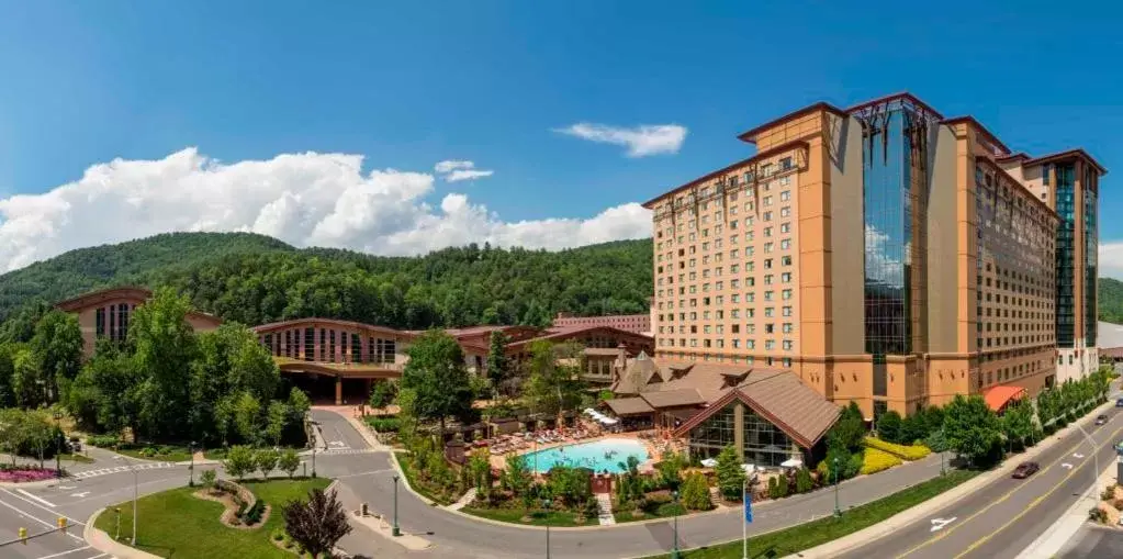 Natural landscape in Harrah's Cherokee Casino Resort