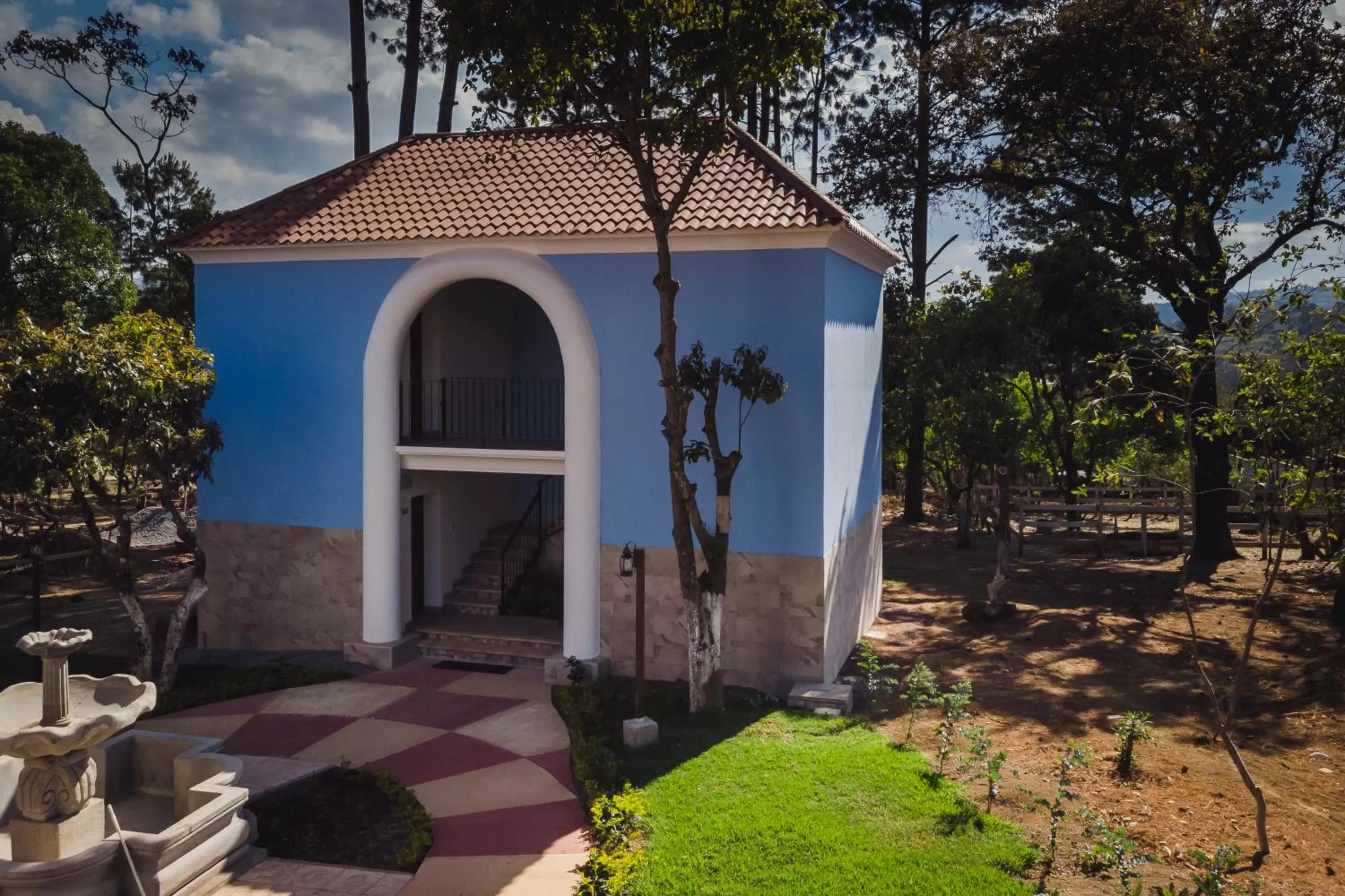 Facade/entrance in HOTEL Y RESTAURANTE HACIENDA LOS VOLCANES