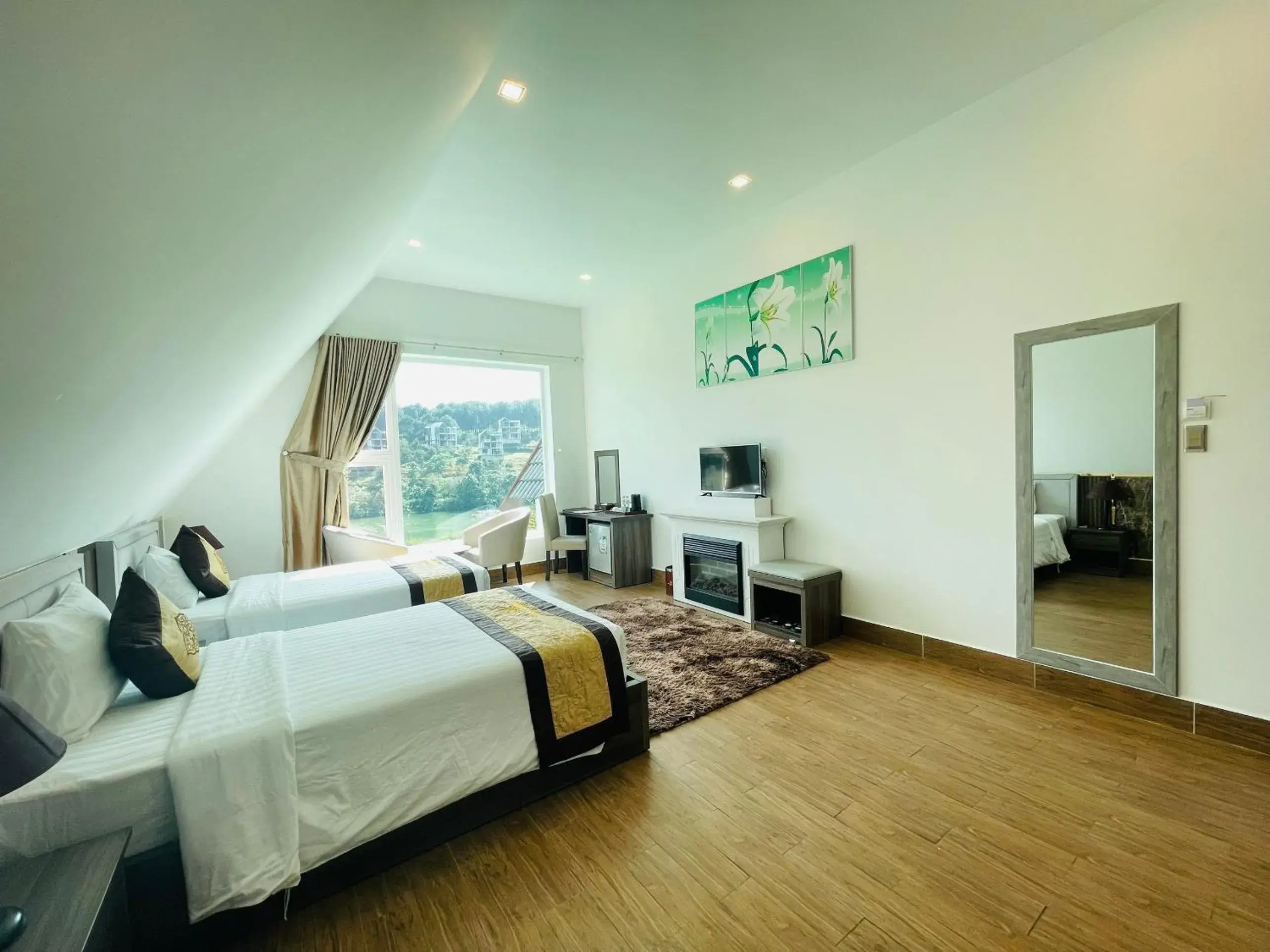 Bedroom in Dalat Wonder  Resort