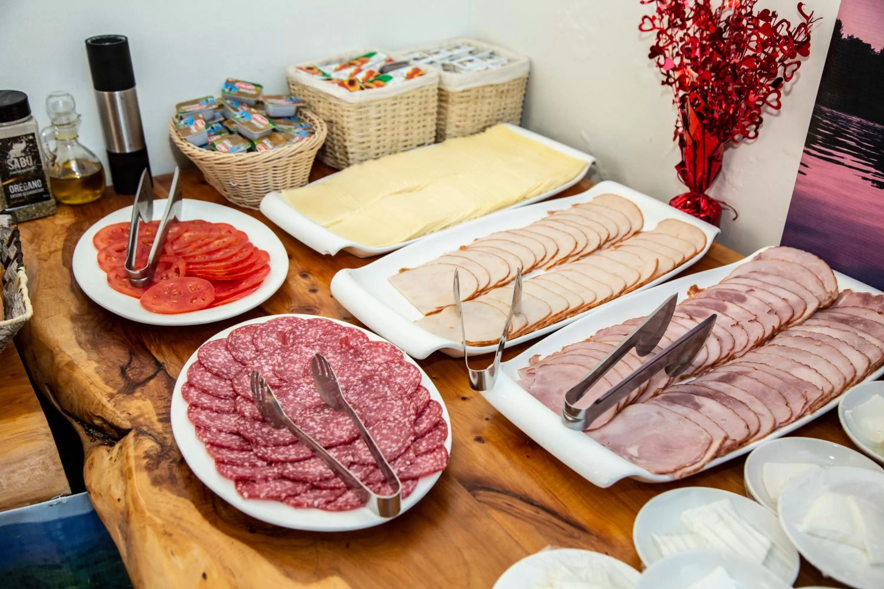 Buffet breakfast in Hotel Cumbres del Sur