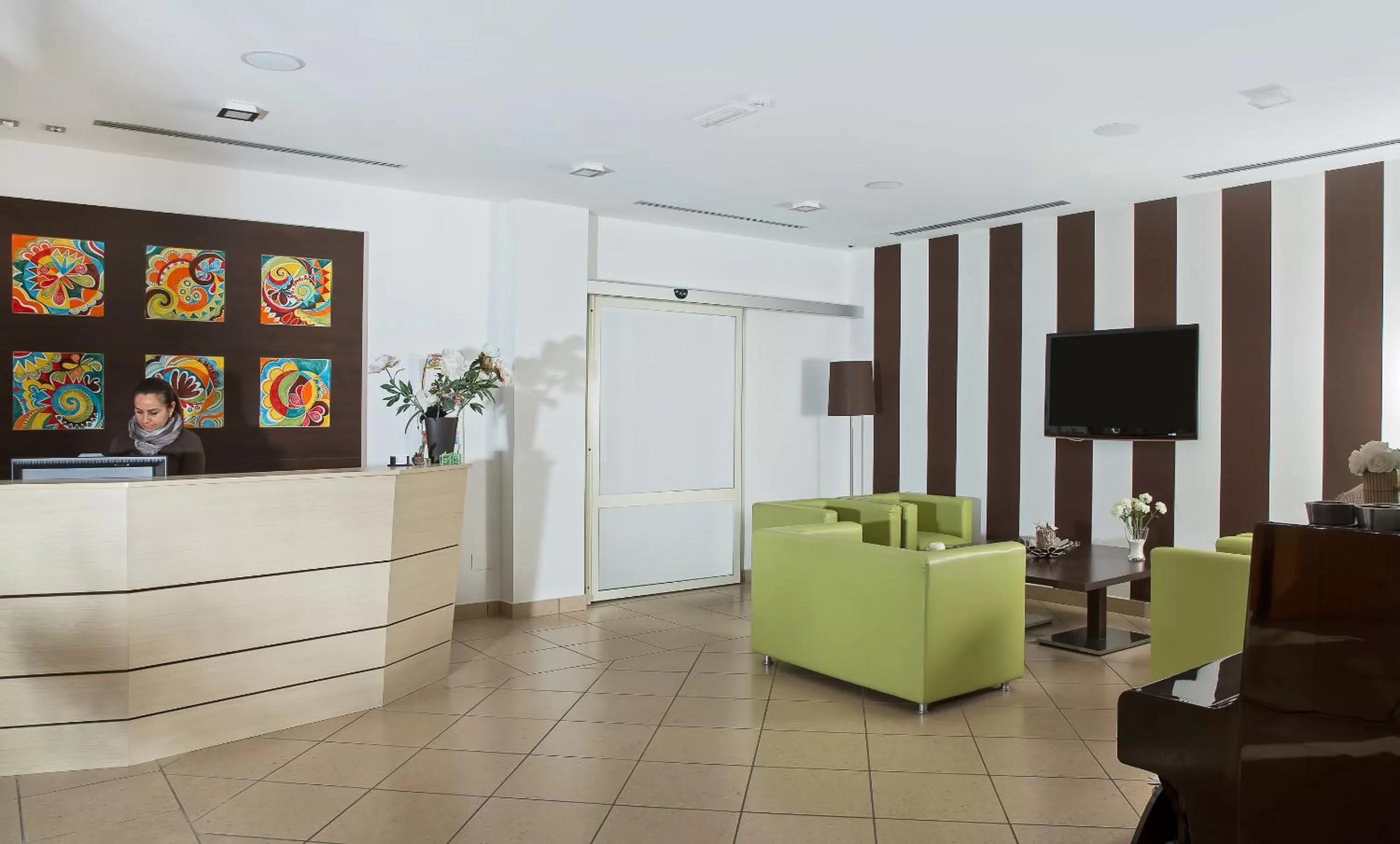 Lobby or reception in De Maria House