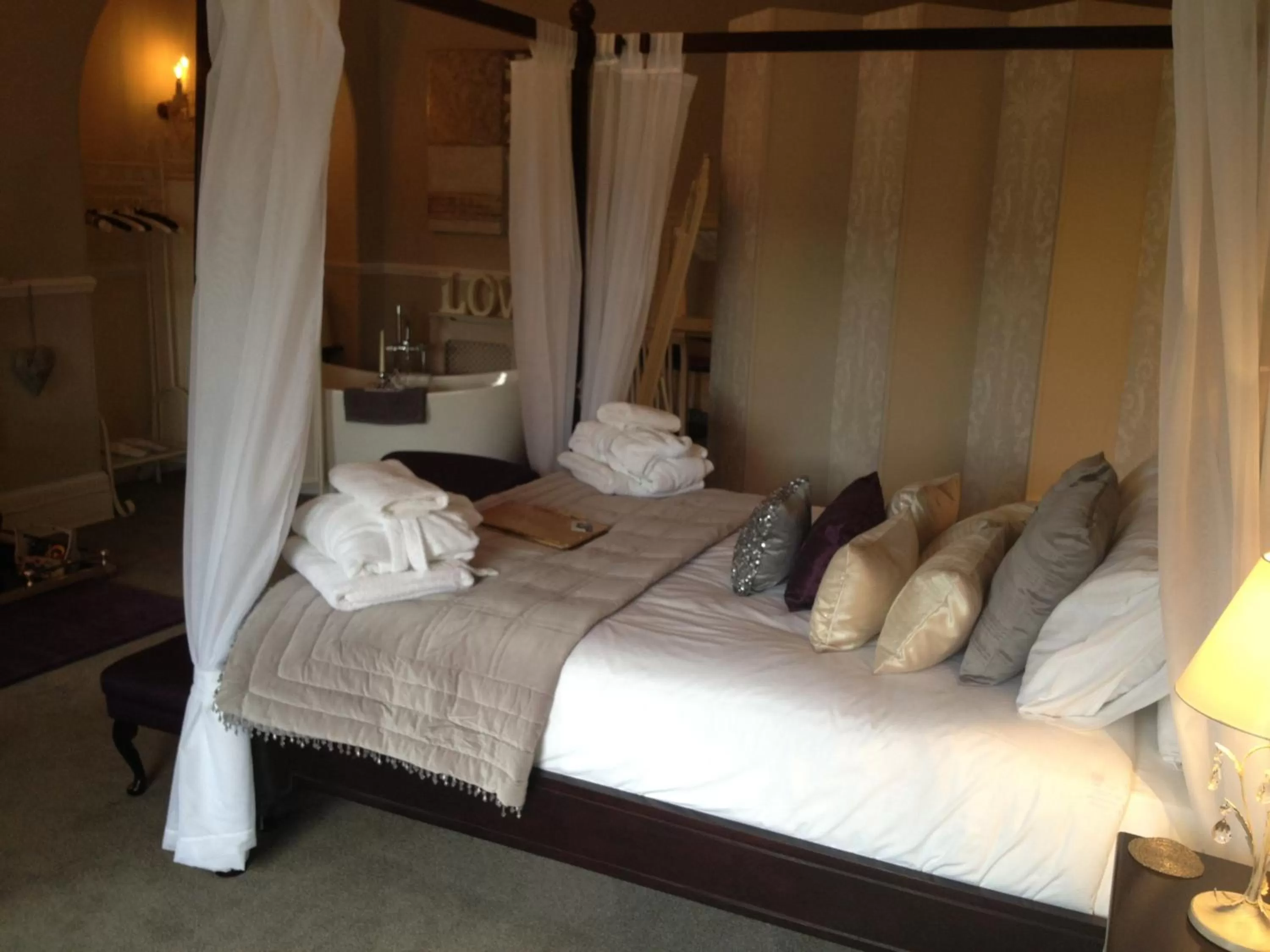 Bed in The Castle House