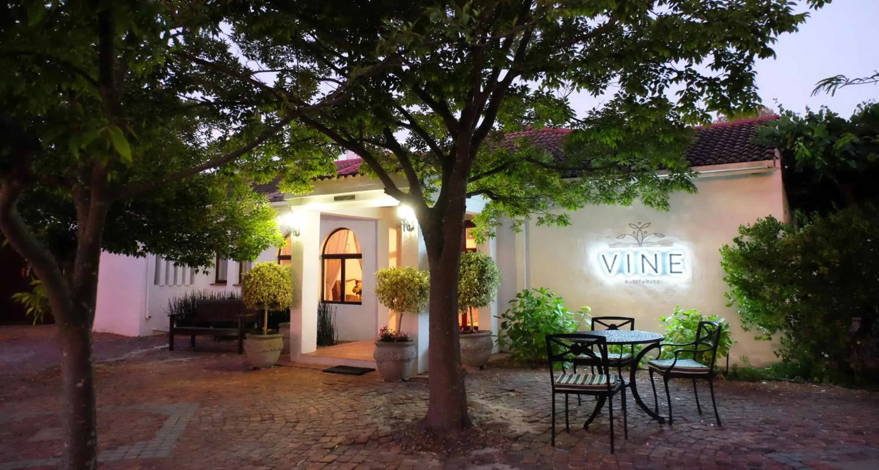 Facade/entrance in Vine Guesthouse