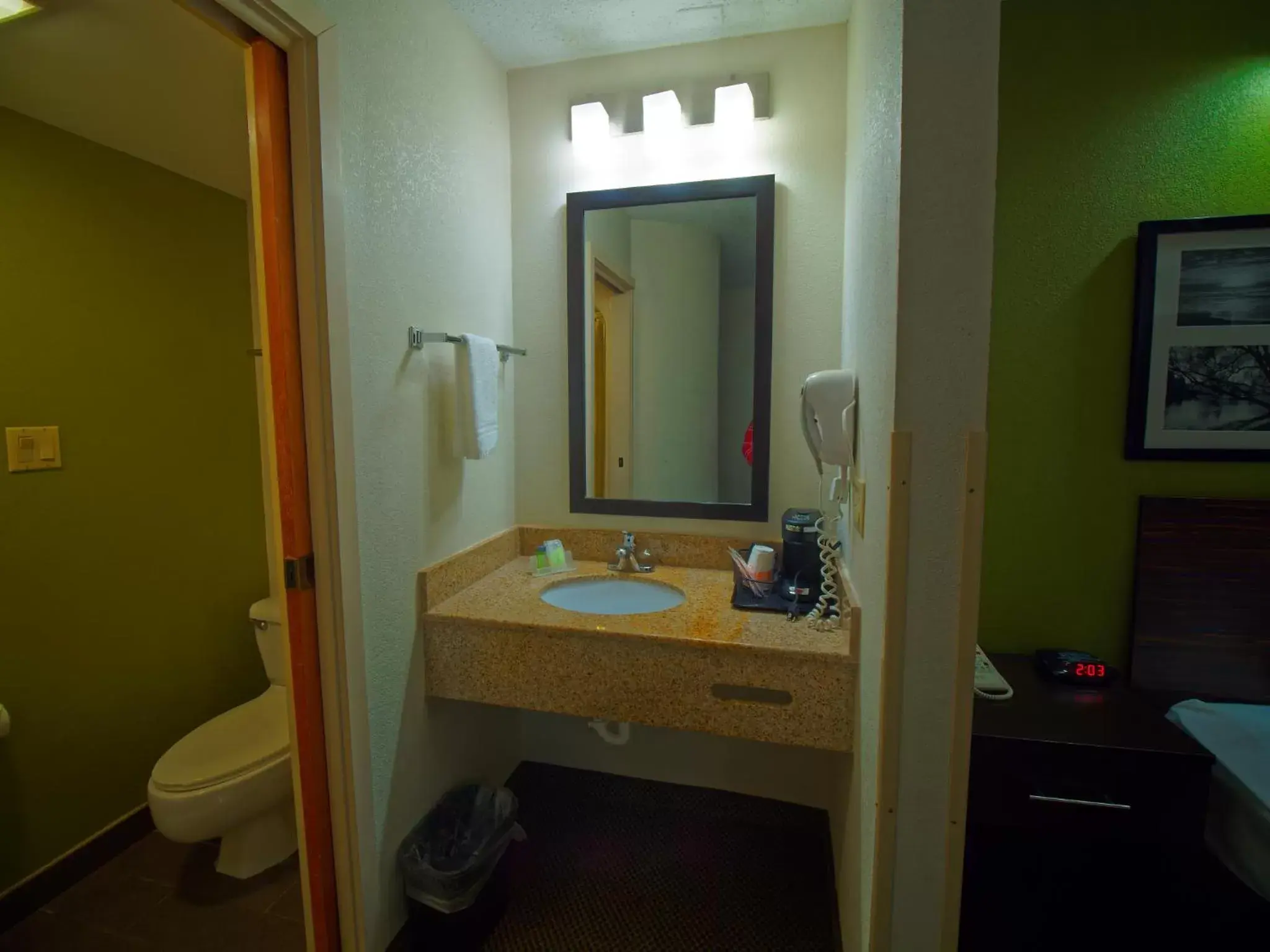 Bathroom in Sleep Inn Morganton