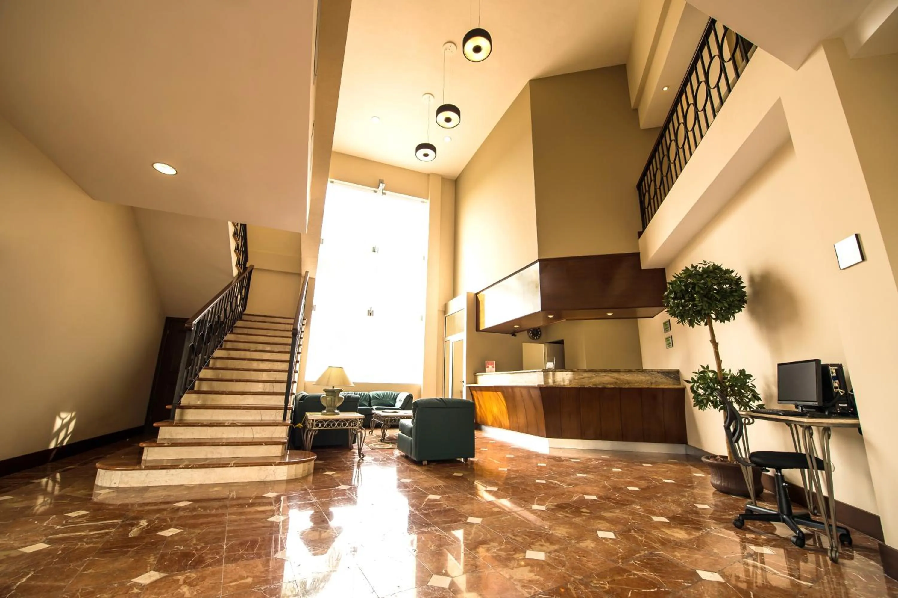 Lobby or reception in Hotel Brio Inn