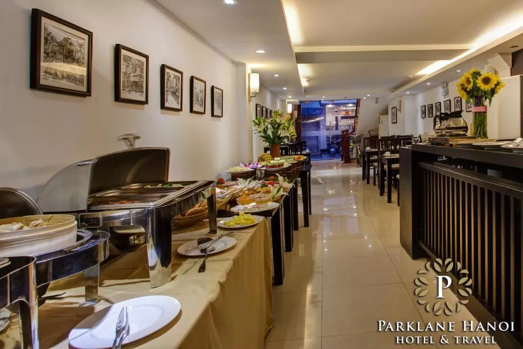 Buffet breakfast in Parklane Central Hanoi Hotel
